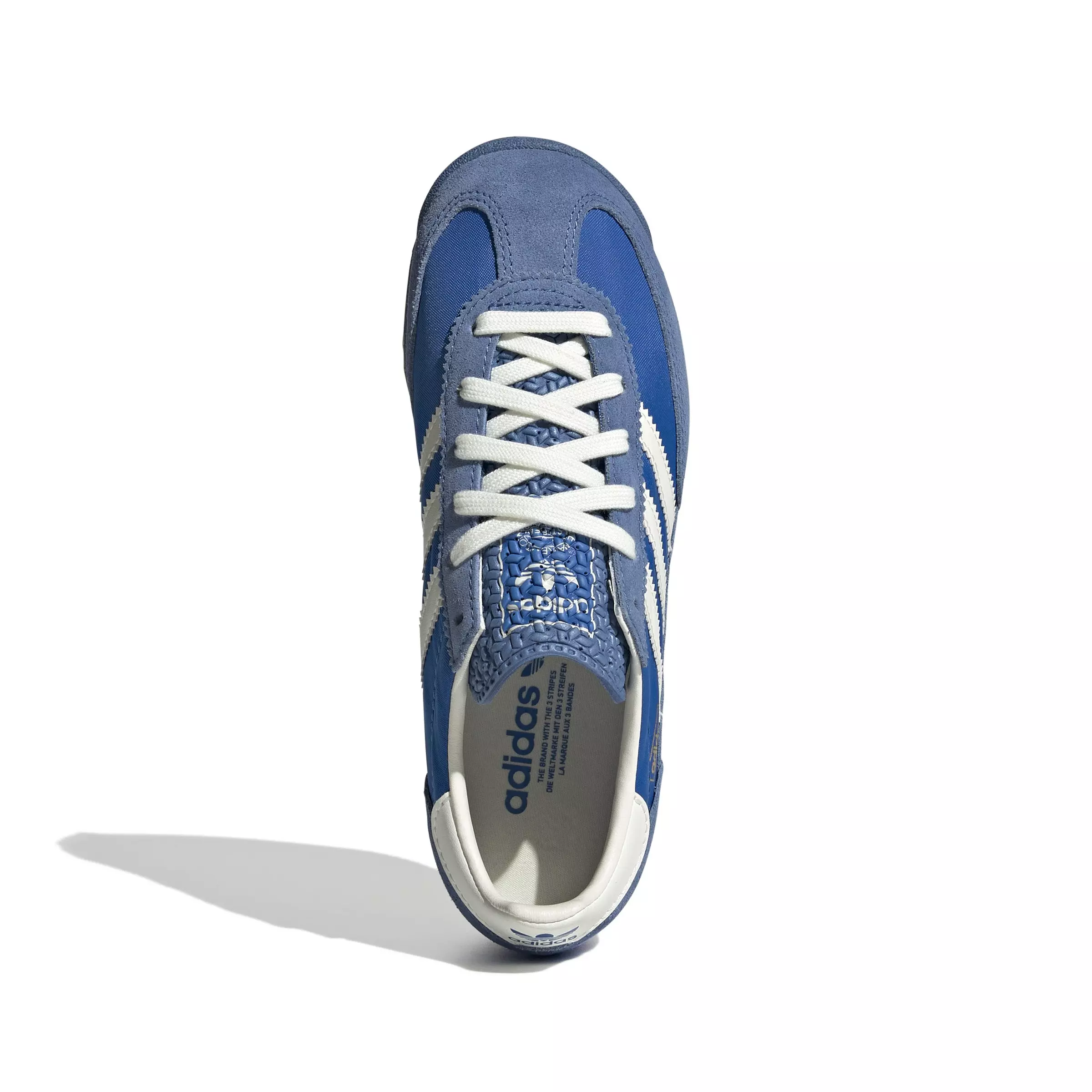 adidas Originals SL 72 RS "Blue/Core White/Better Scarlet" Grade School Boys' Shoe - BLACK/RED/YELLOW