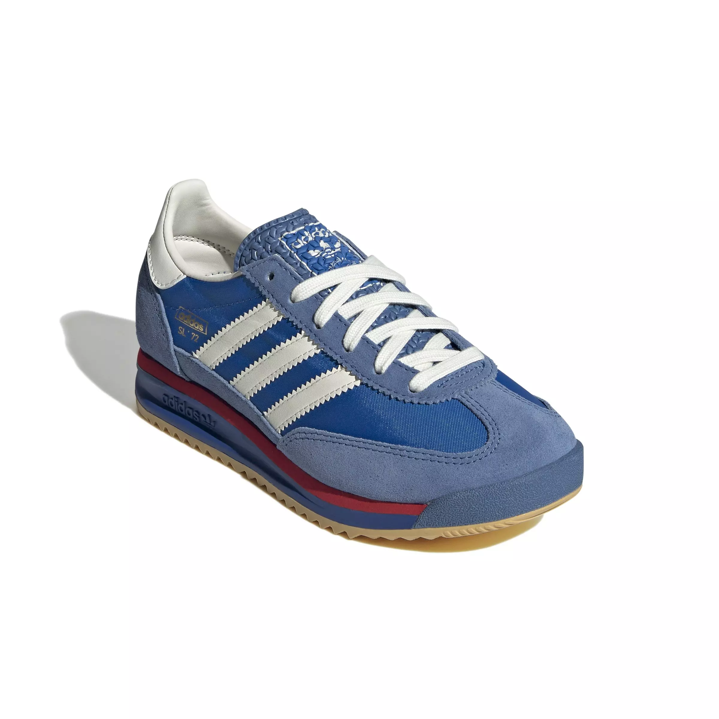 adidas Originals SL 72 RS "Blue/Core White/Better Scarlet" Grade School Boys' Shoe - BLACK/RED/YELLOW