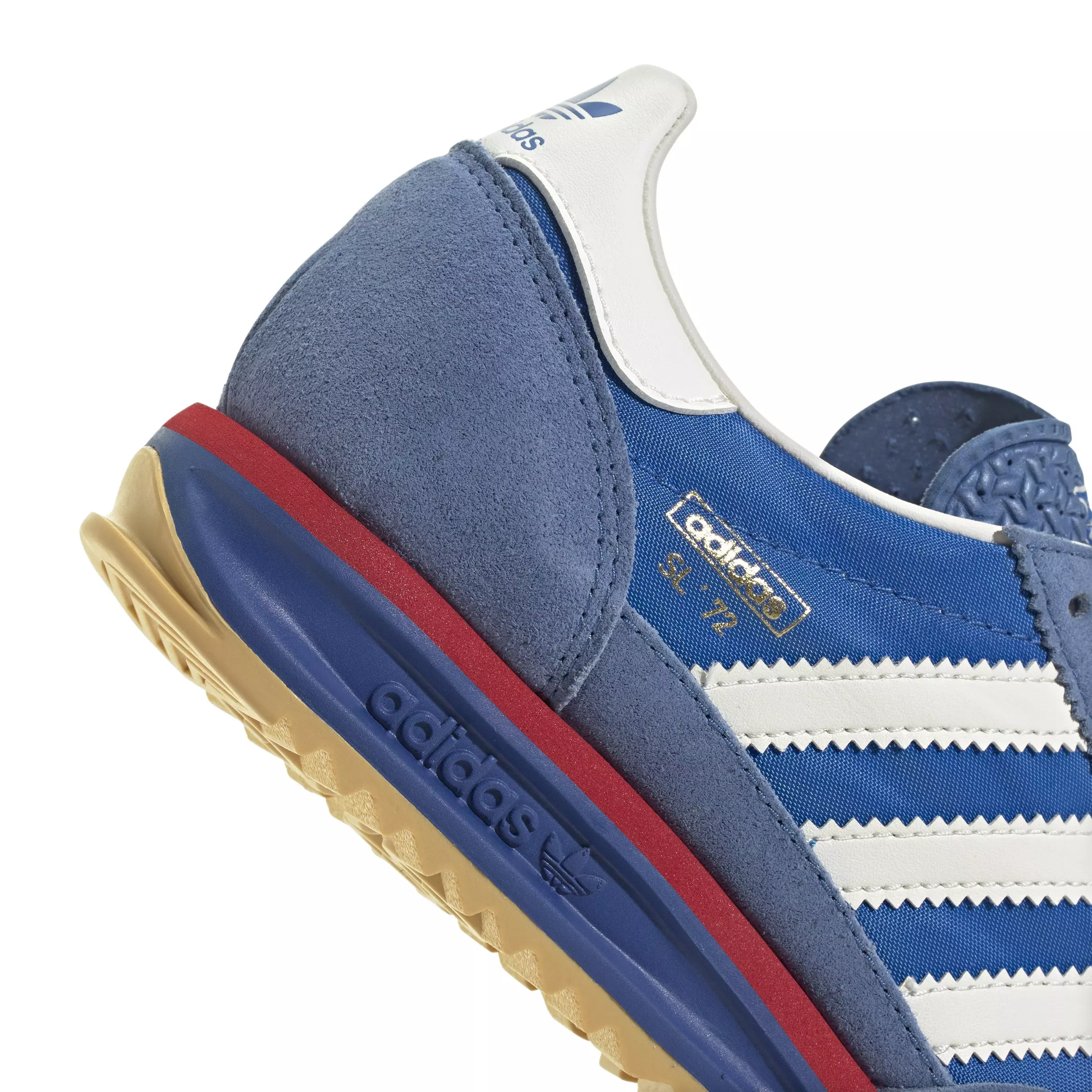 adidas Originals SL 72 RS "Blue/Core White/Better Scarlet" Grade School Boys' Shoe - BLACK/RED/YELLOW