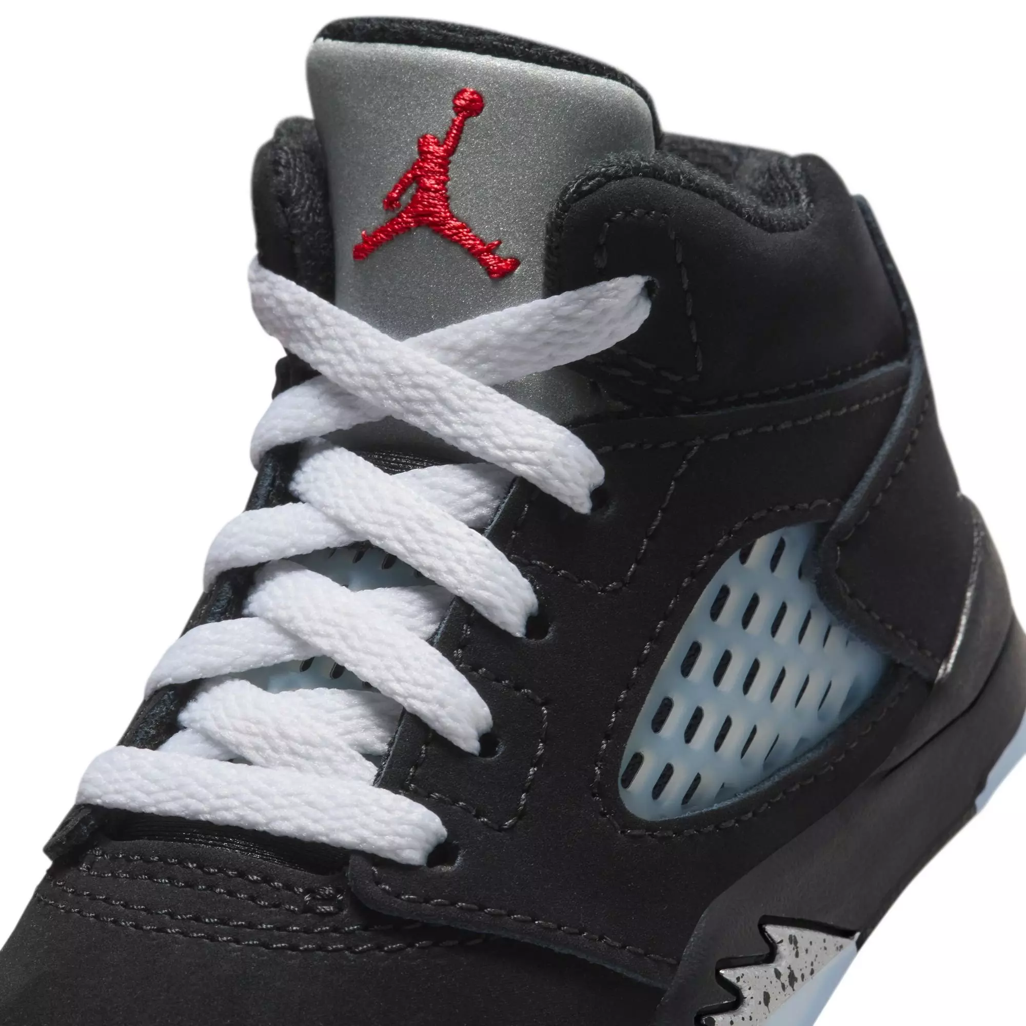 Jordan 5 Retro "Reimagined" Toddler Kids' Shoe - BLACK/WHITE/FIRE RED