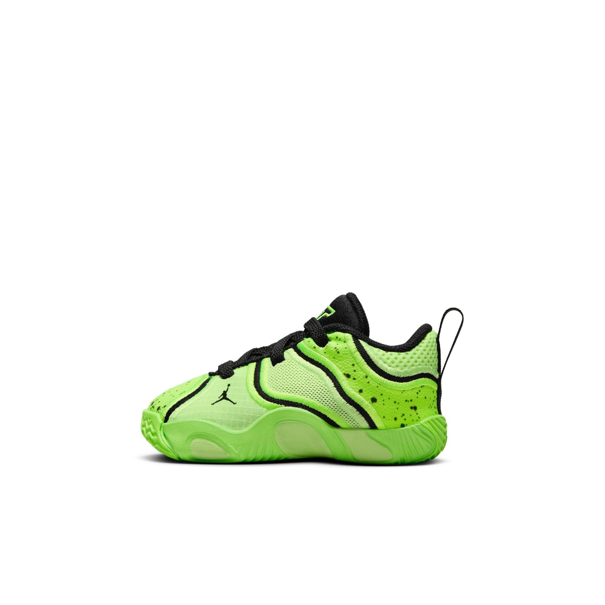Jordan Tatum 3 Toddler Boys' "Ghost Green/Black/Electric Green" Shoe