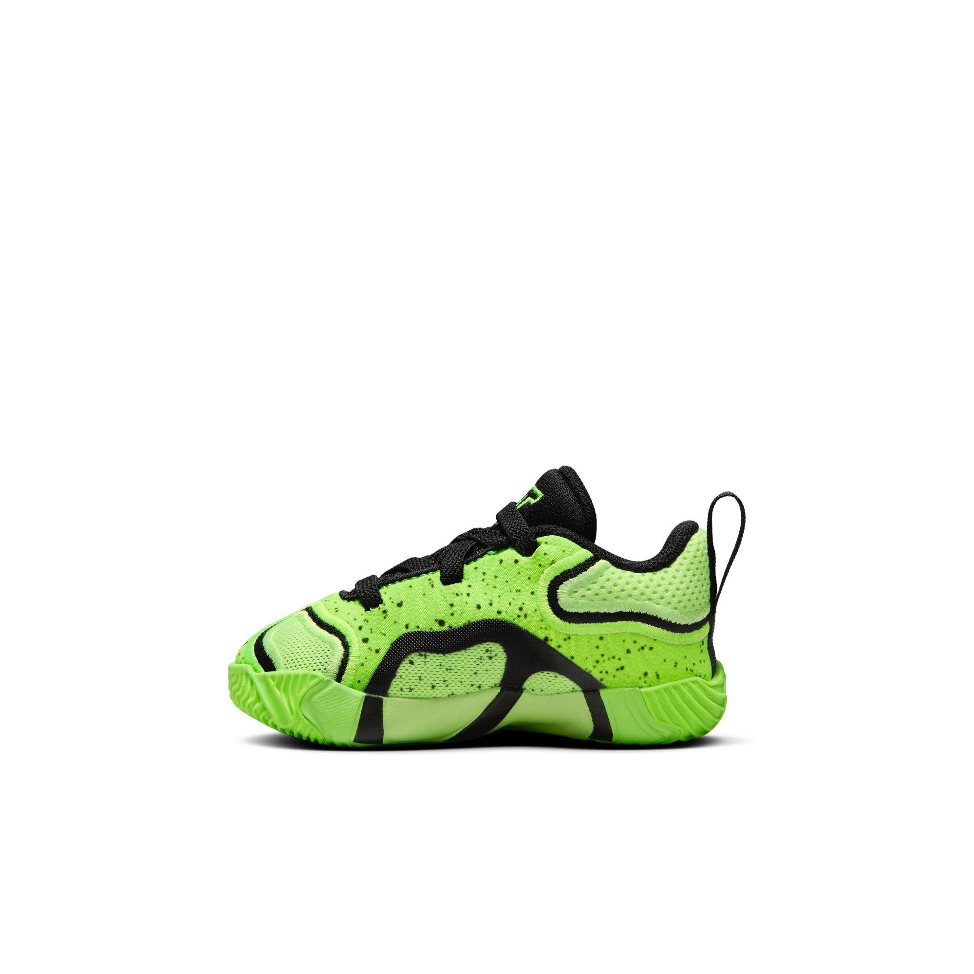 Jordan Tatum 3 Toddler Boys' "Ghost Green/Black/Electric Green" Shoe