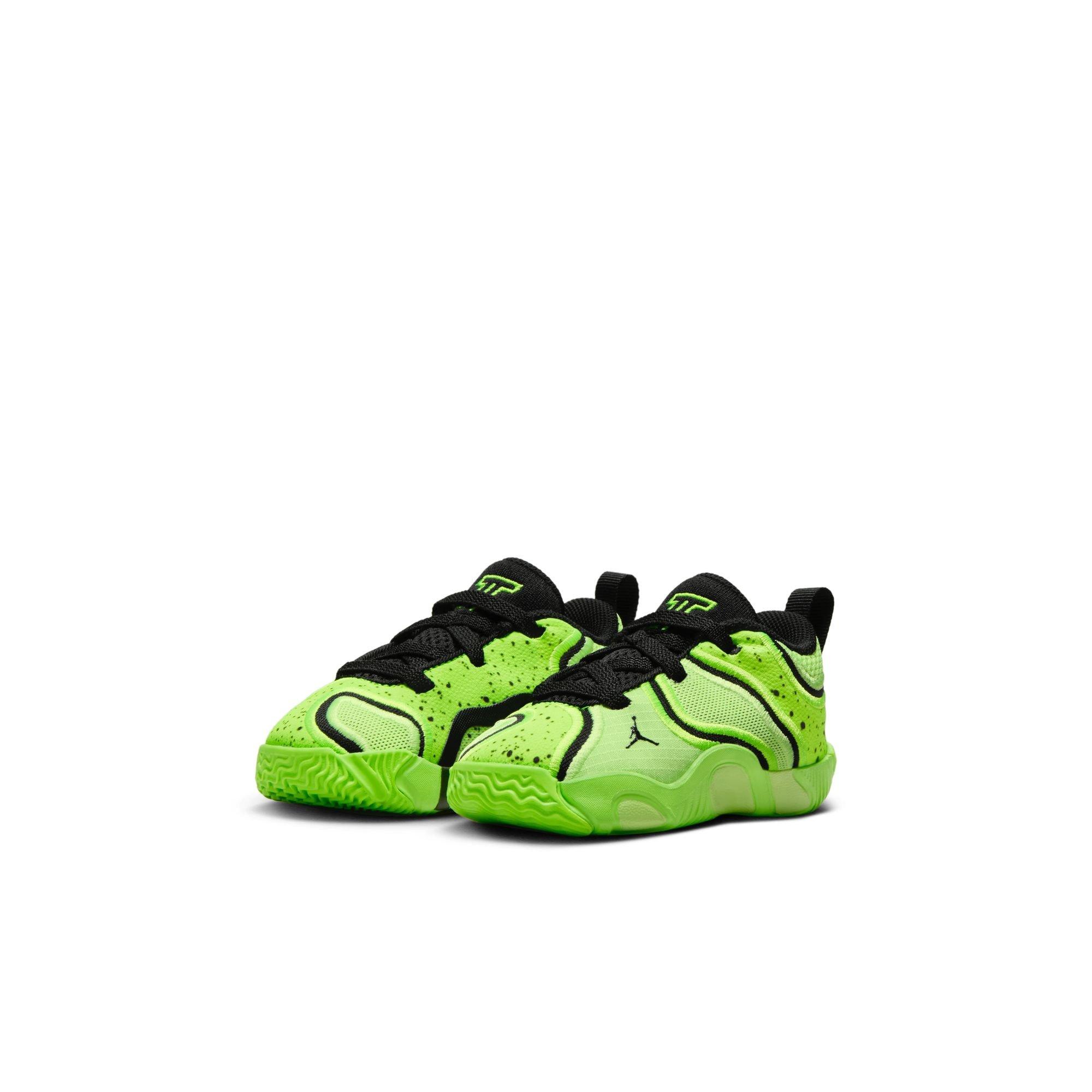 Jordan Tatum 3 Toddler Boys' "Ghost Green/Black/Electric Green" Shoe