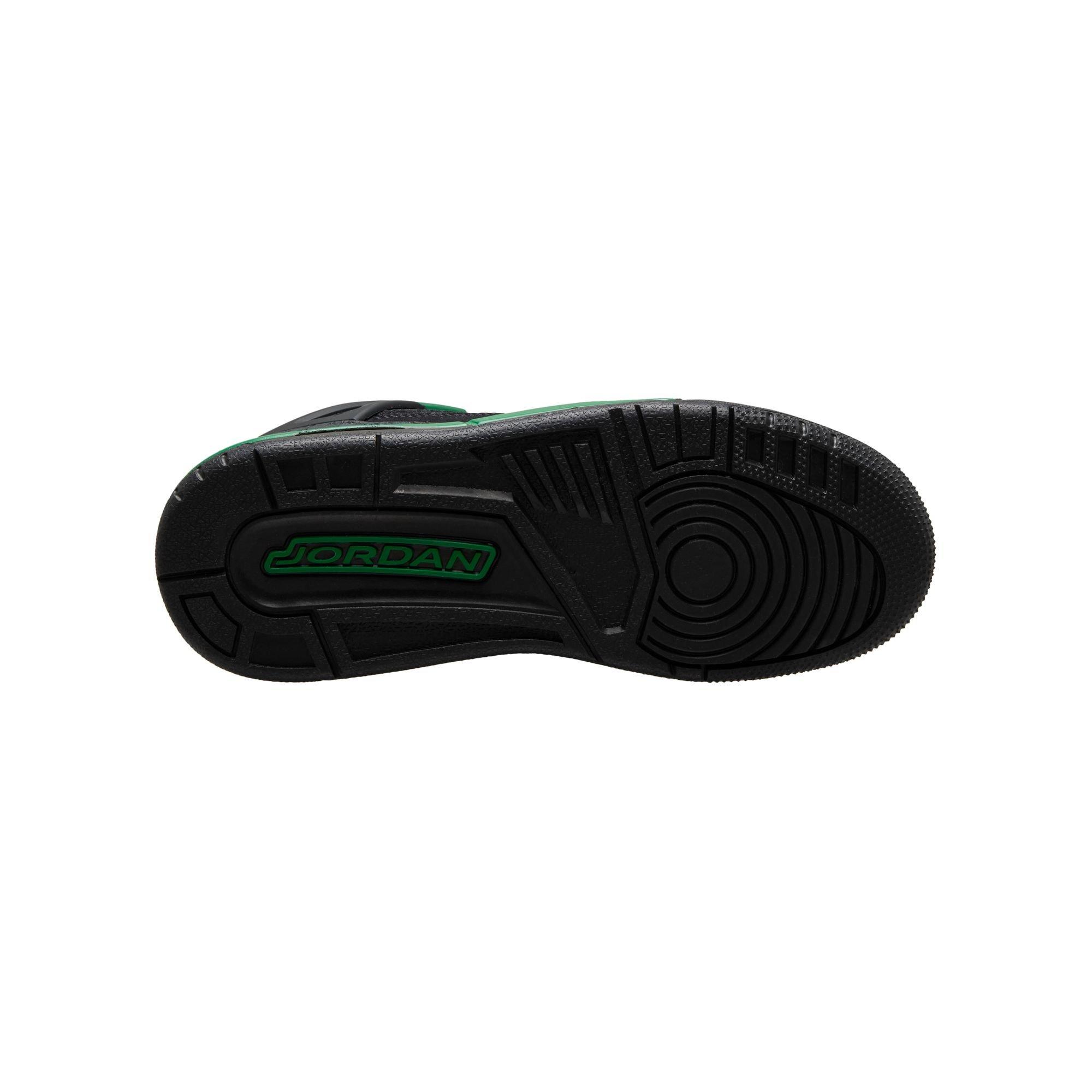 Jordan Spizike Low Grade School Boys' "Black/Pine Green/Anthracite" Shoe