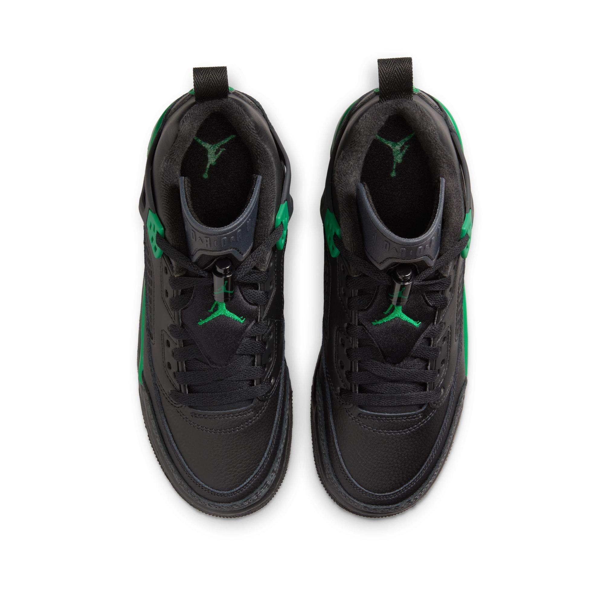 Jordan Spizike Low Grade School Boys' "Black/Pine Green/Anthracite" Shoe