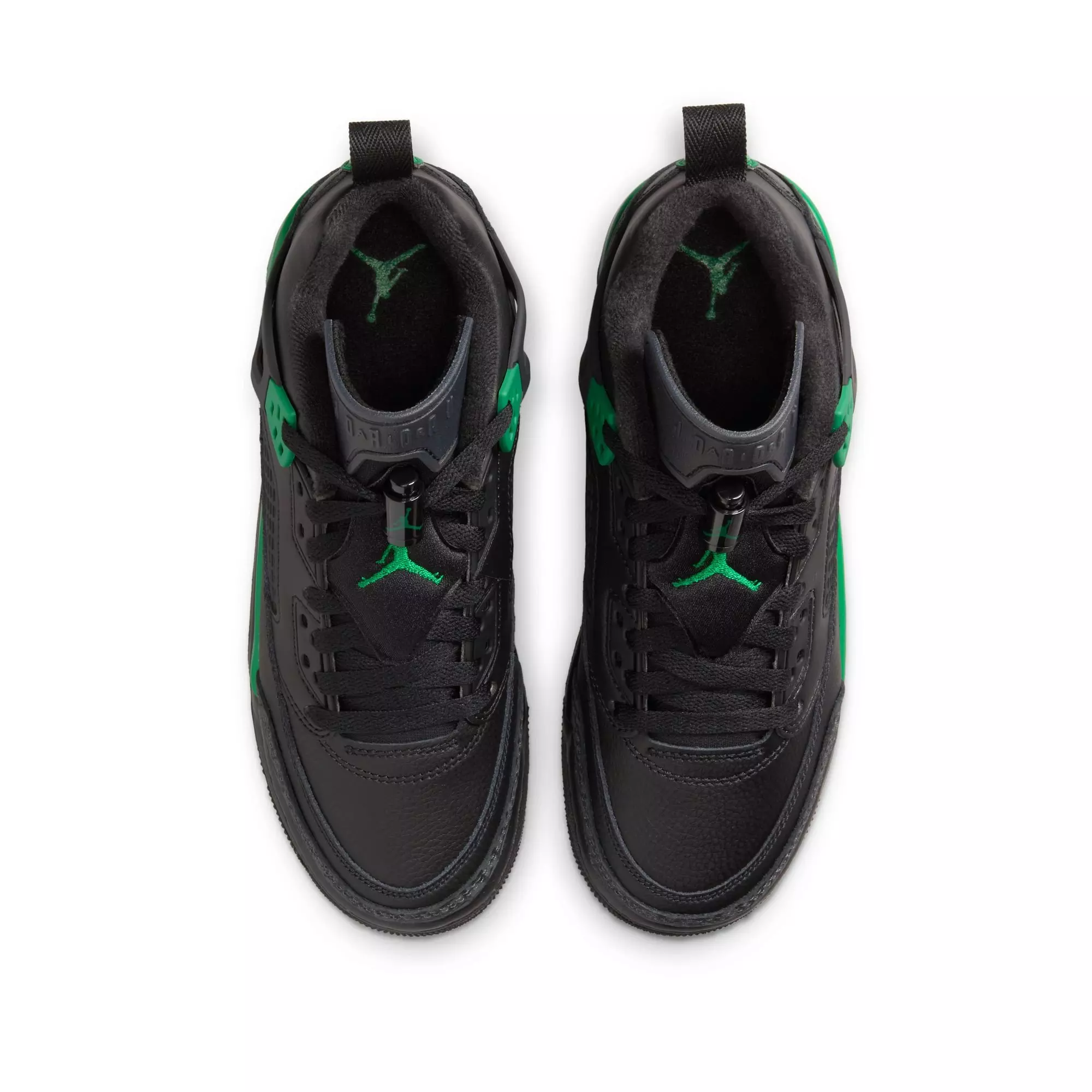 Jordan Spizike Low "Black/Pine Green/Anthracite" Grade School Boys' Shoe - BLACK/GREEN