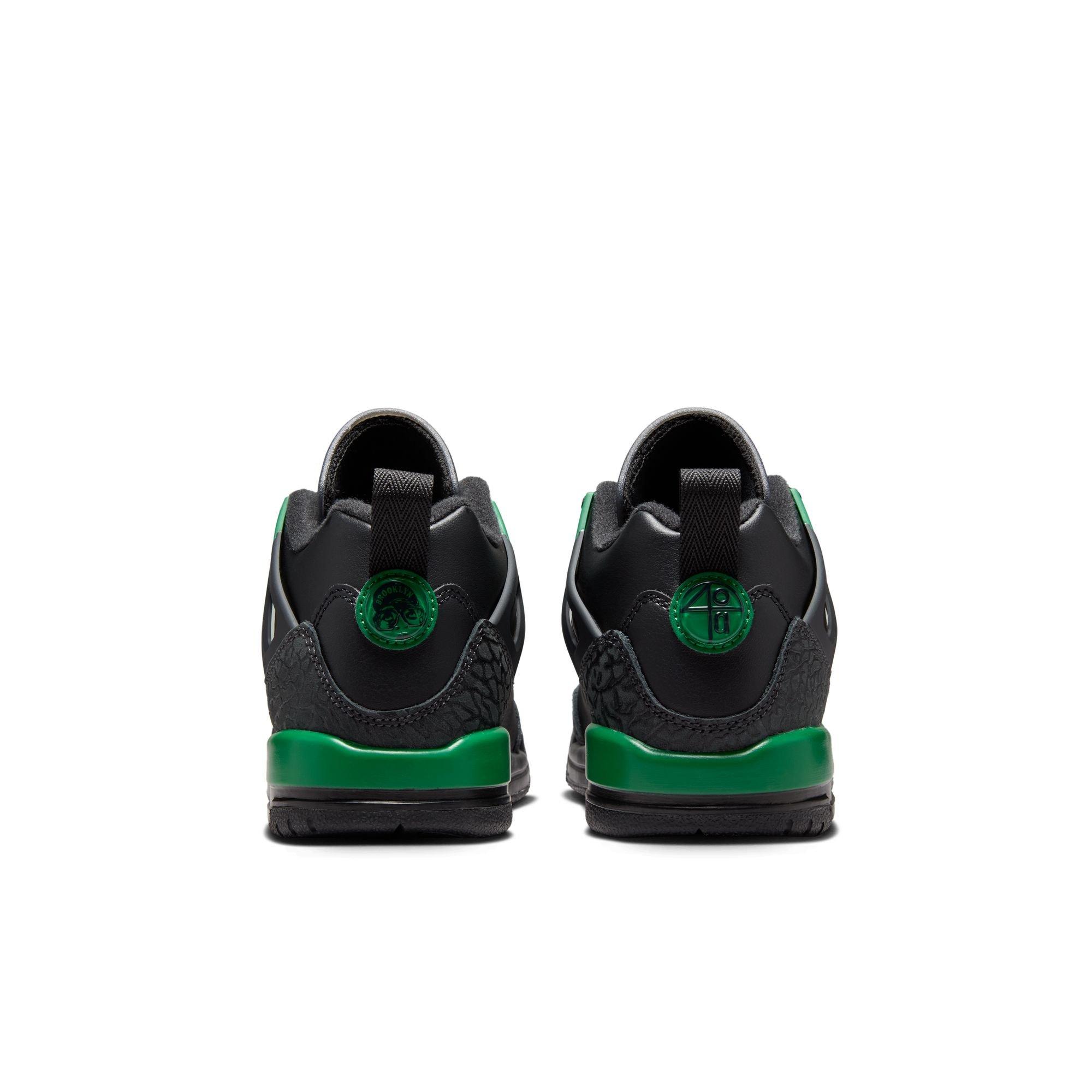 Jordan Spizike Low Grade School Boys' "Black/Pine Green/Anthracite" Shoe
