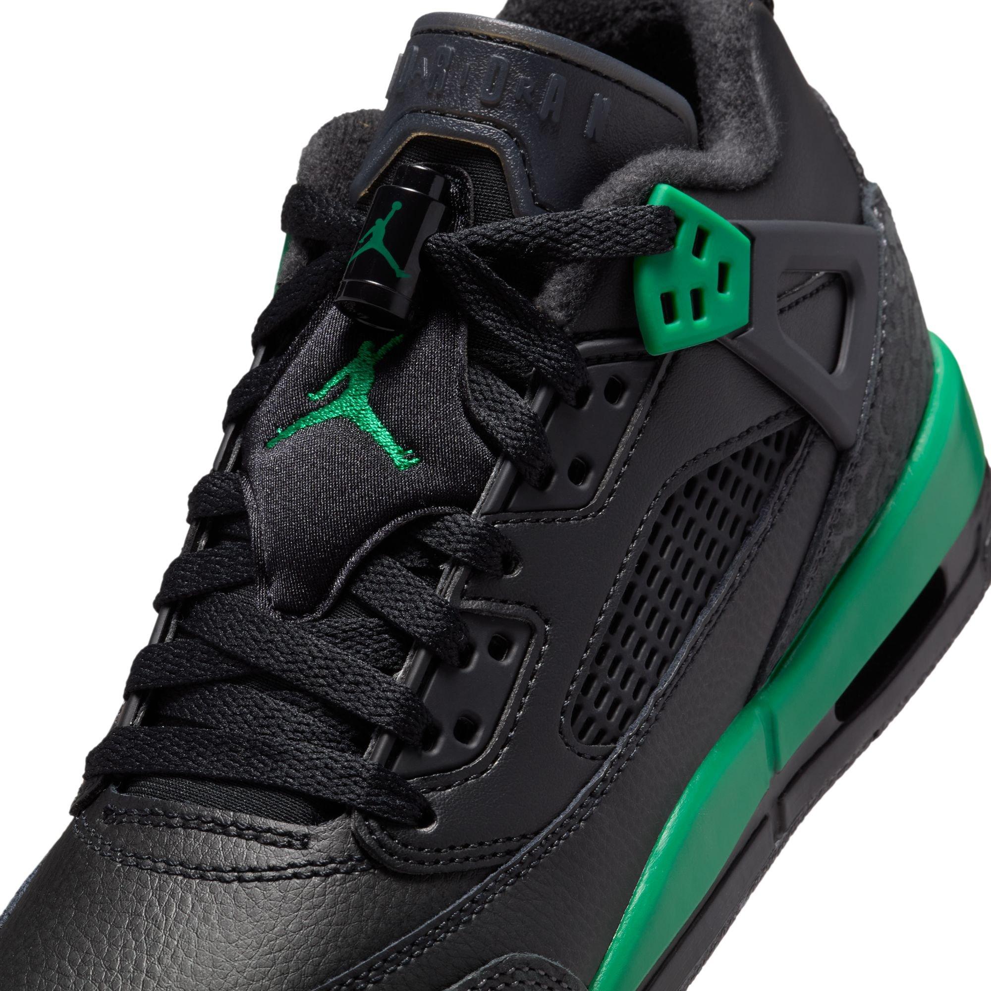 Jordan Spizike Low Grade School Boys' "Black/Pine Green/Anthracite" Shoe
