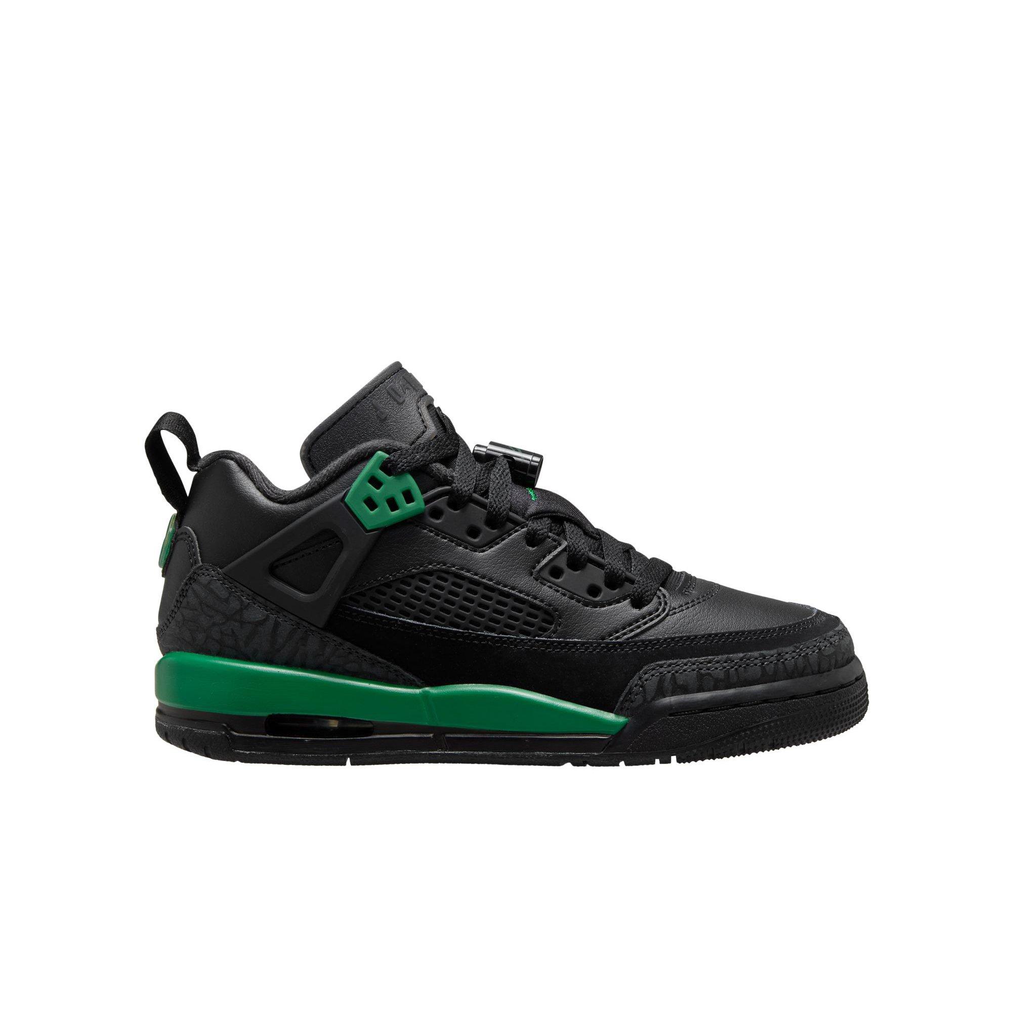 Jordan Spizike Low "Black/Pine Green/Anthracite" Grade School Boys' Shoe