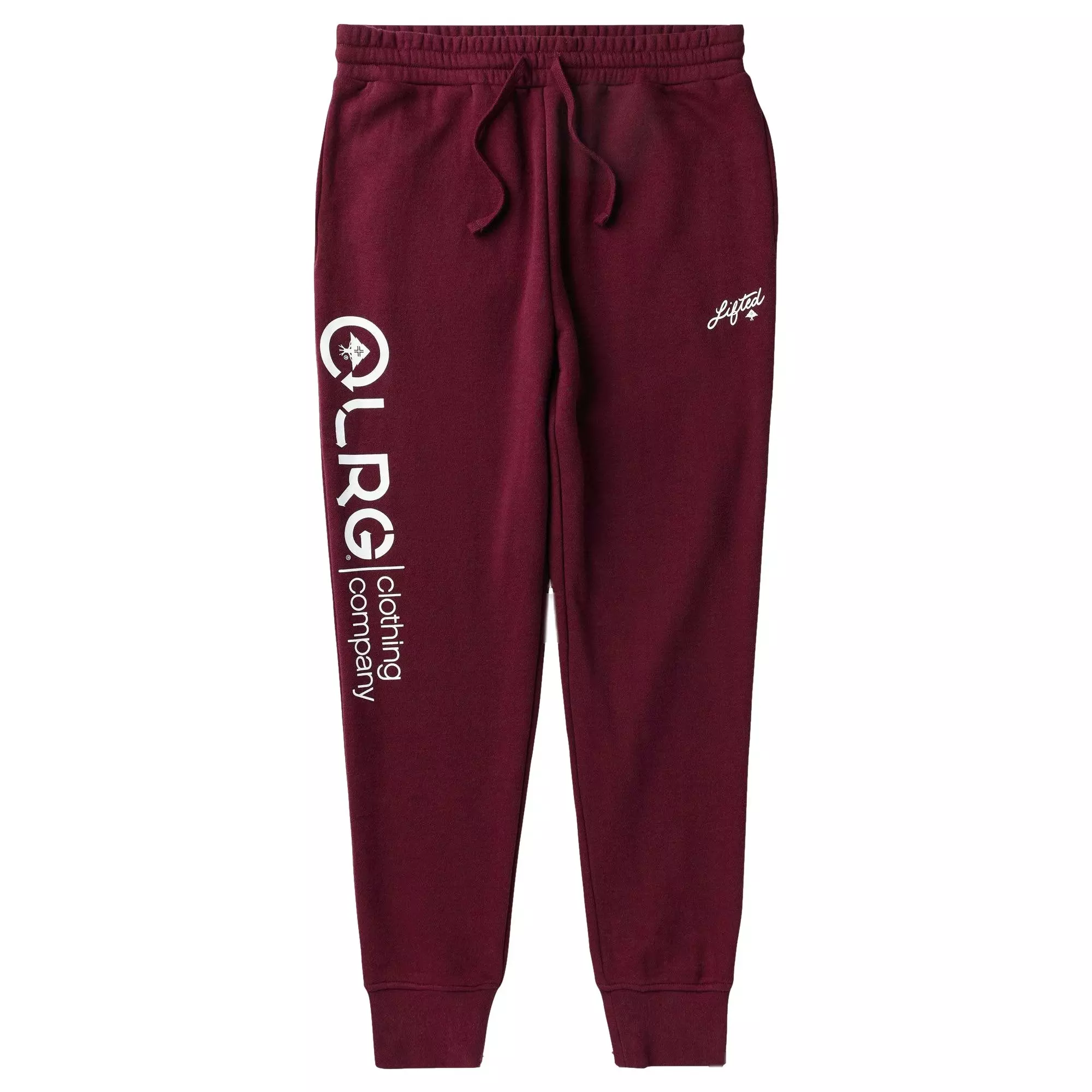LRG Men's Creative Era Jogger - Burgundy - BURGUNDY