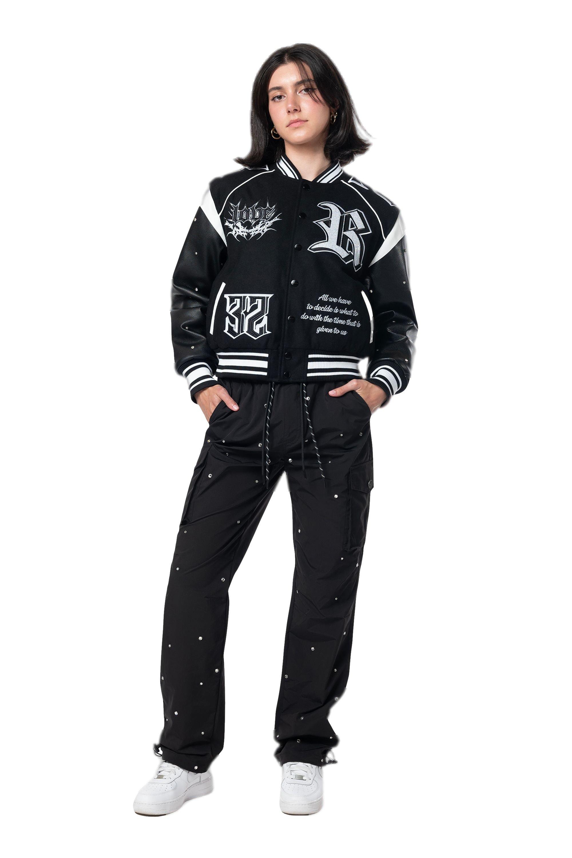 Women's Grindhouse Rhinestone Pants - Black