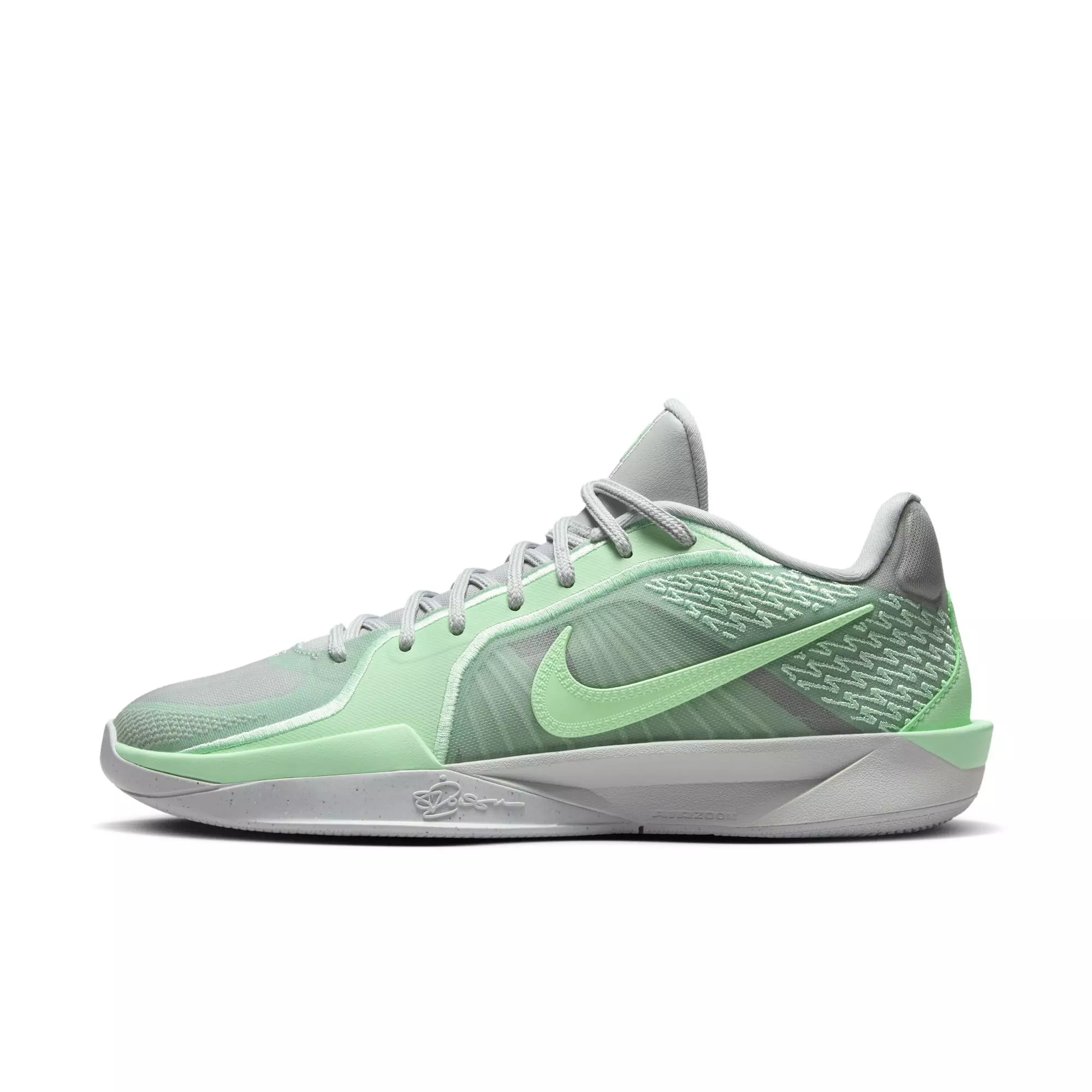 Nike Sabrina 2 "Bridge" Basketball Shoe - SMOKE GREY/VAPOR GREEN/FRESH MINT