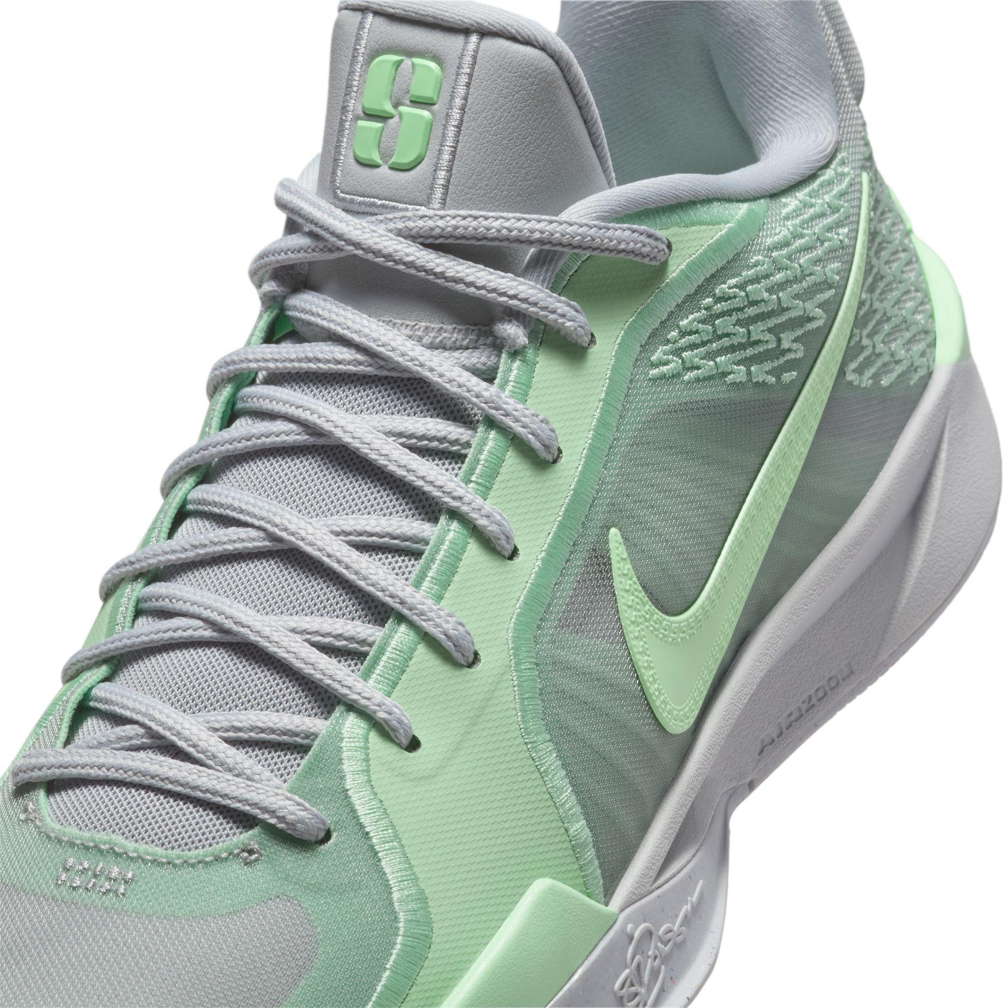 Nike Sabrina 2 "Bridge" Basketball Shoe - SMOKE GREY/VAPOR GREEN/FRESH MINT Thumbnail View 4