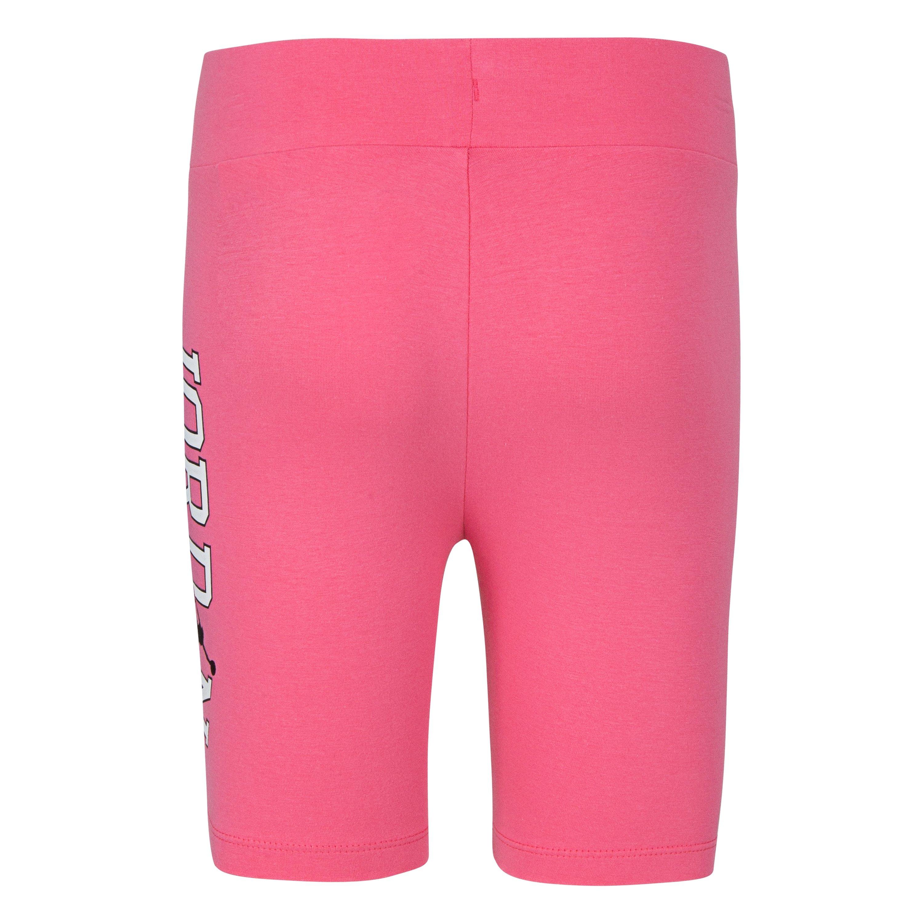 pink jordan biker shorts