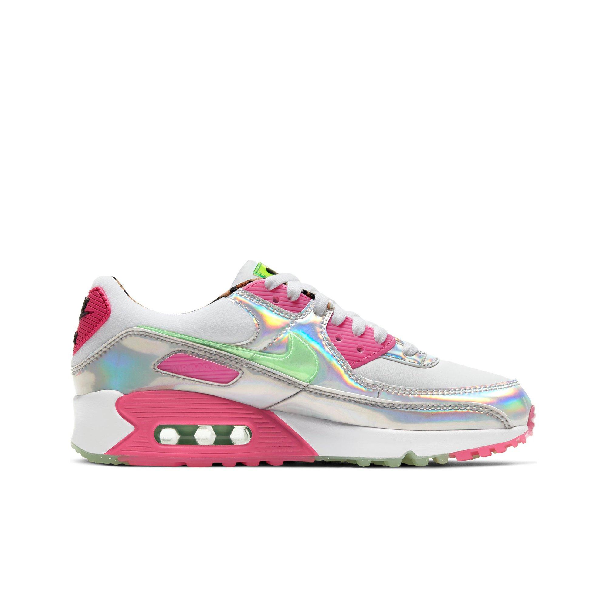 womens air max 90 lx illusion green