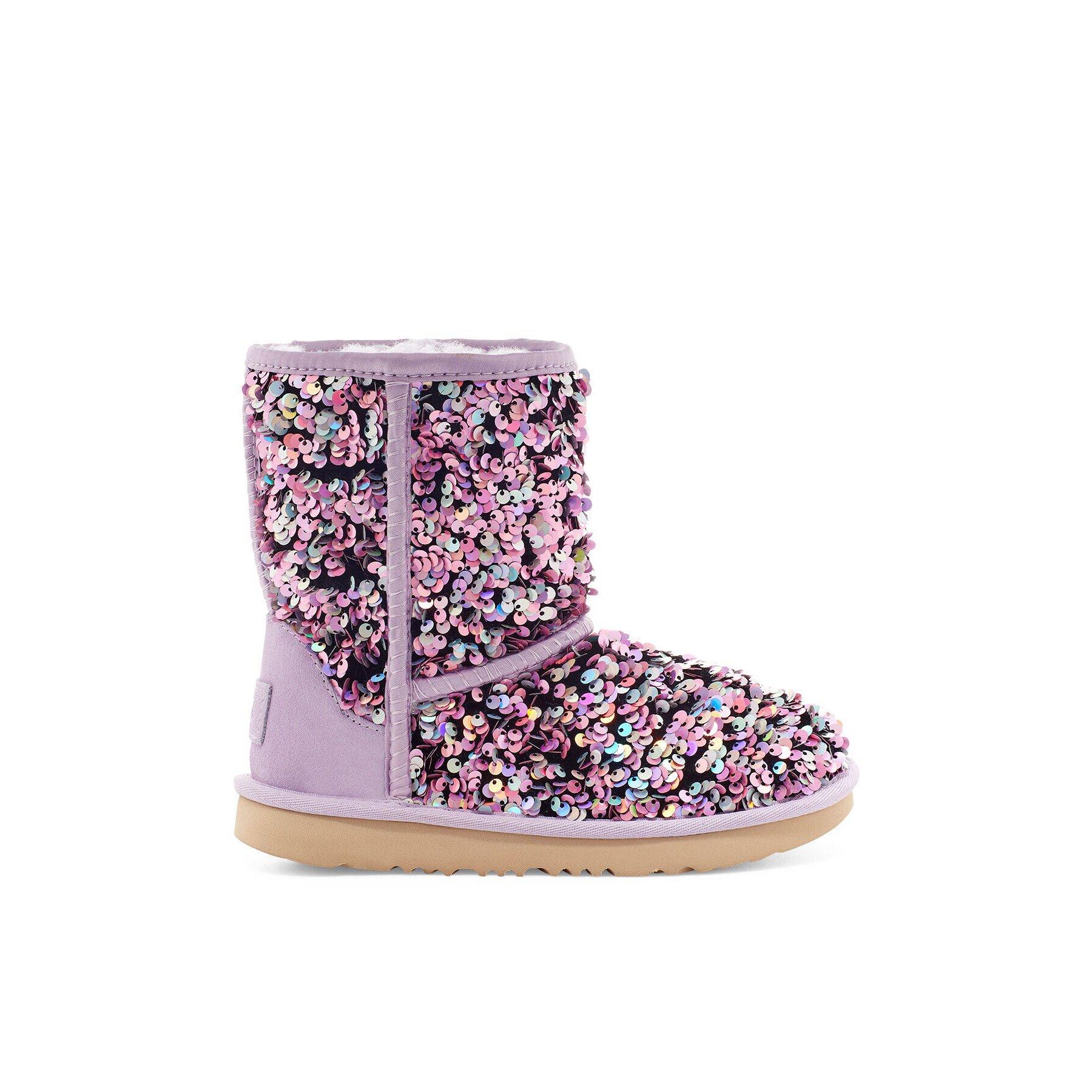 Ugg sequin best sale boots kids