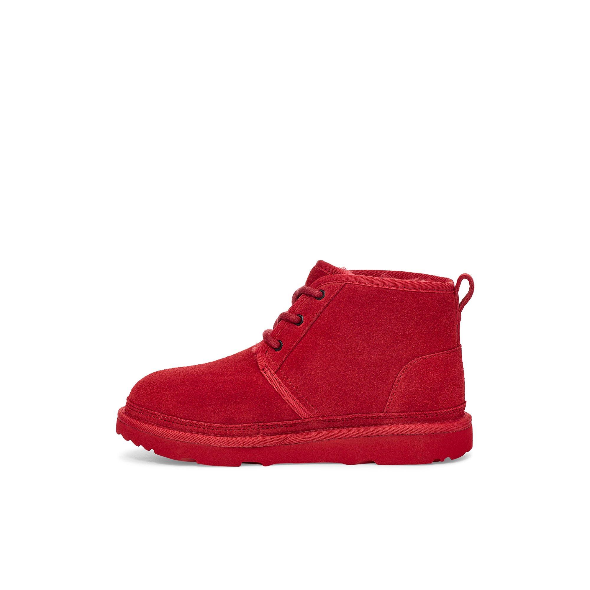 Red and white discount uggs