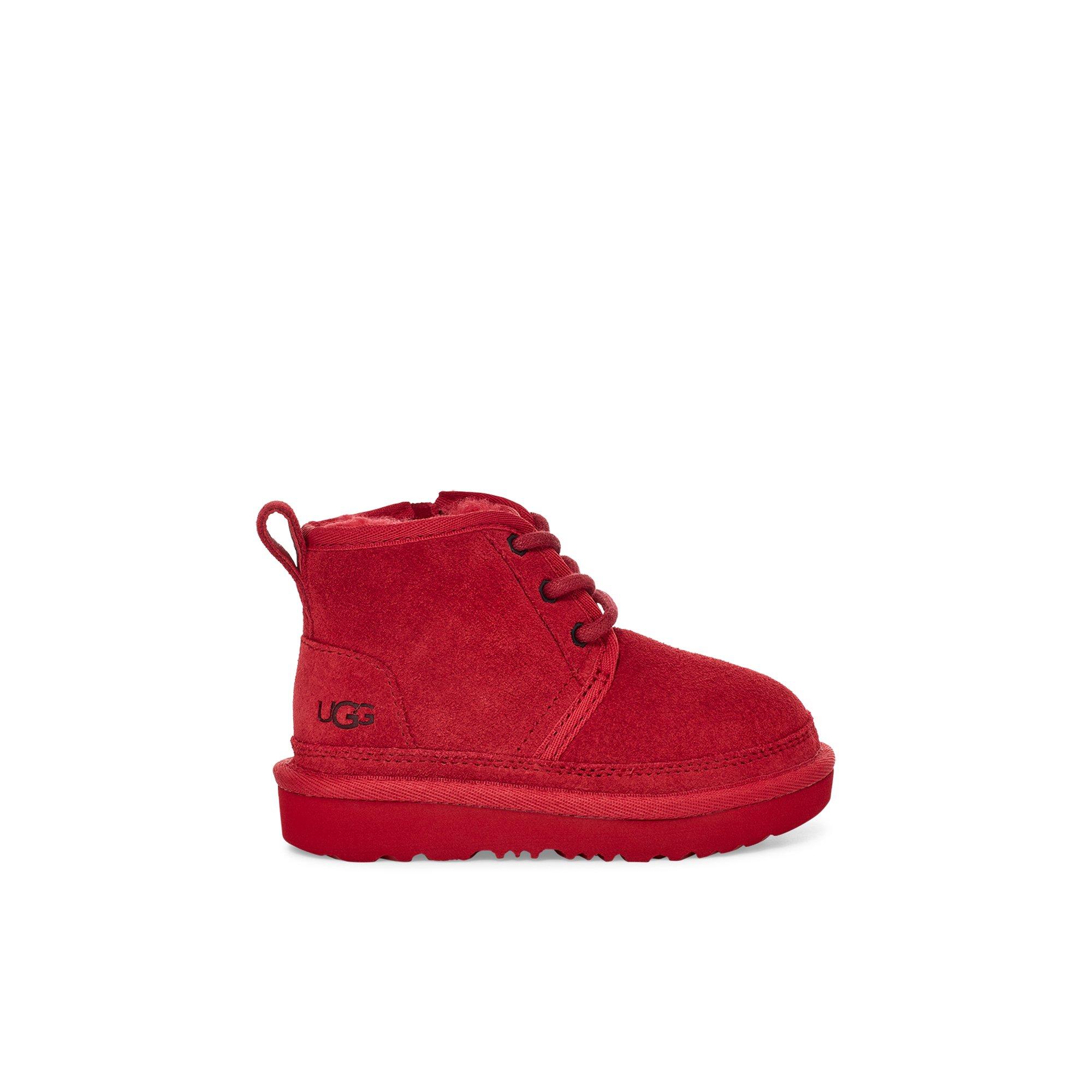 All red on sale boy uggs