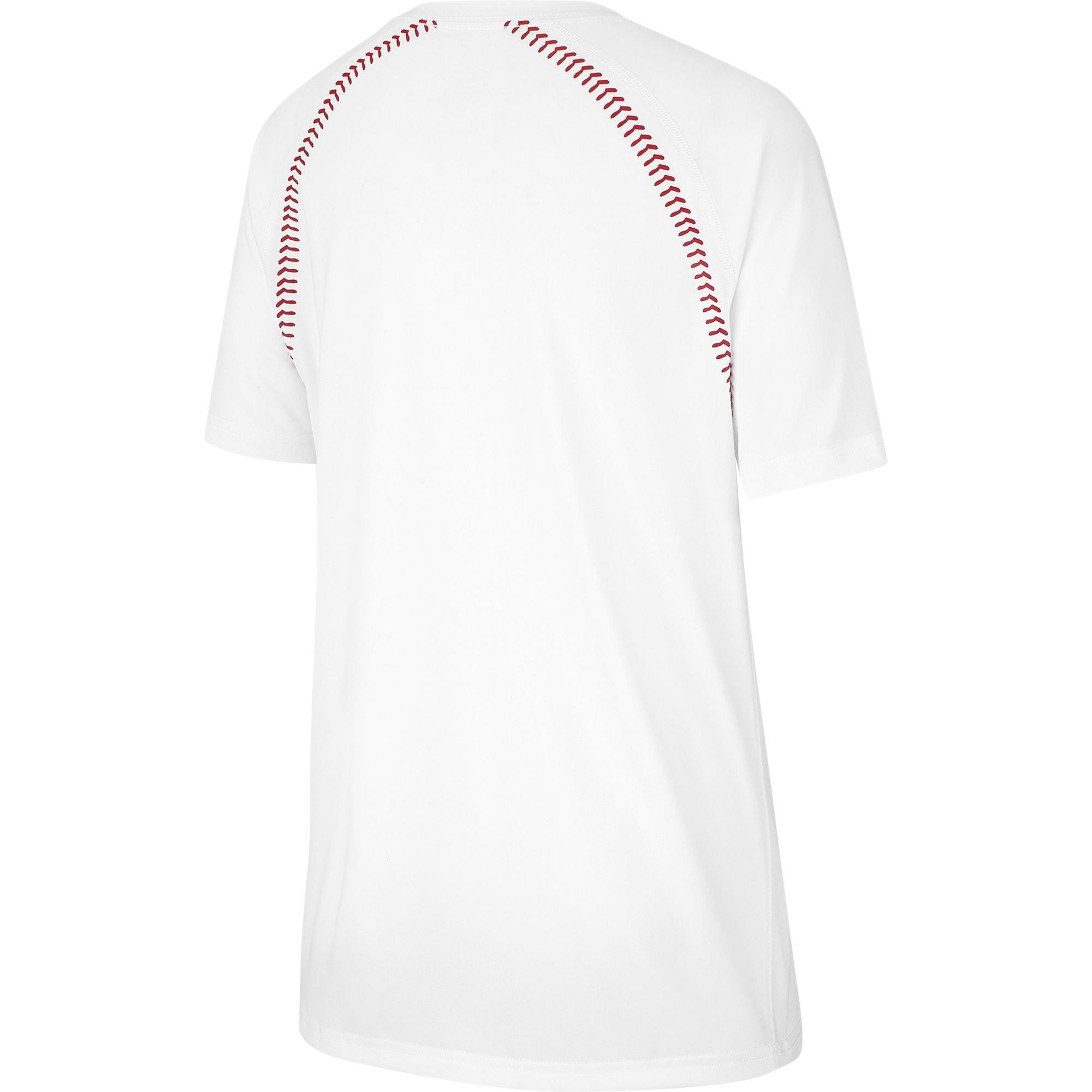 boys nike baseball shirt