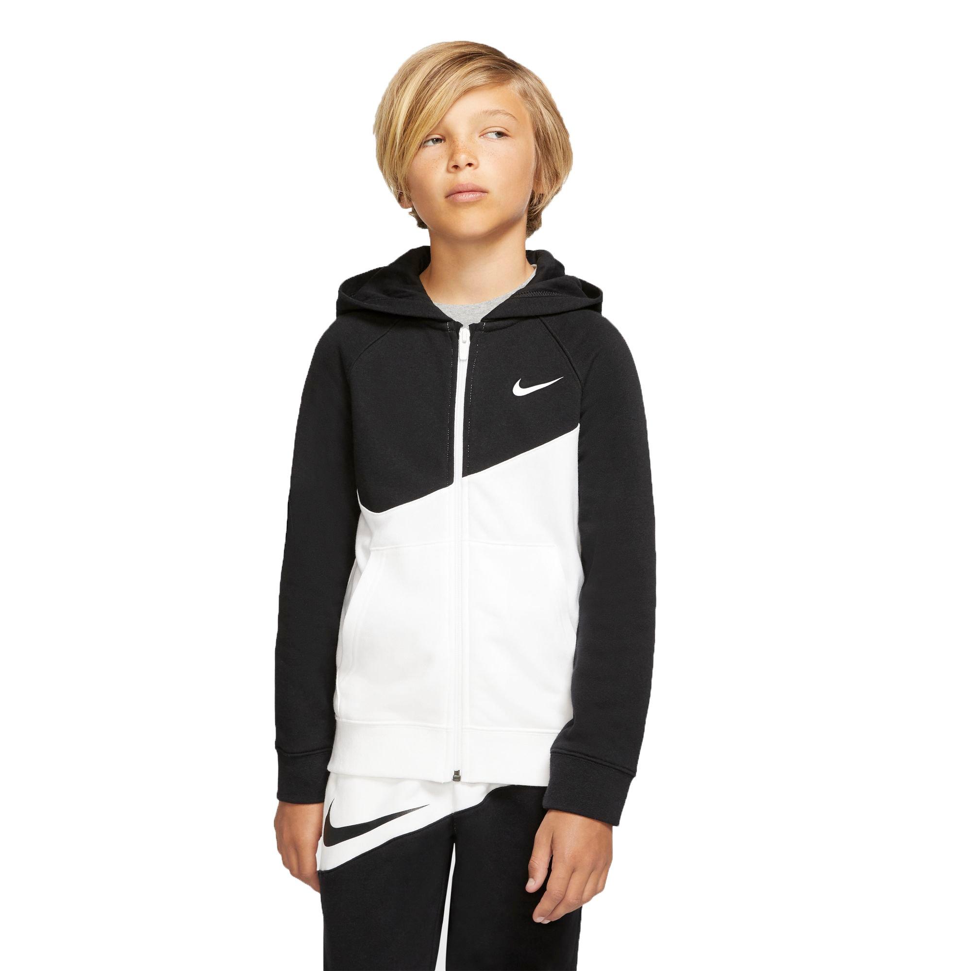 nike swoosh full zip hoodie