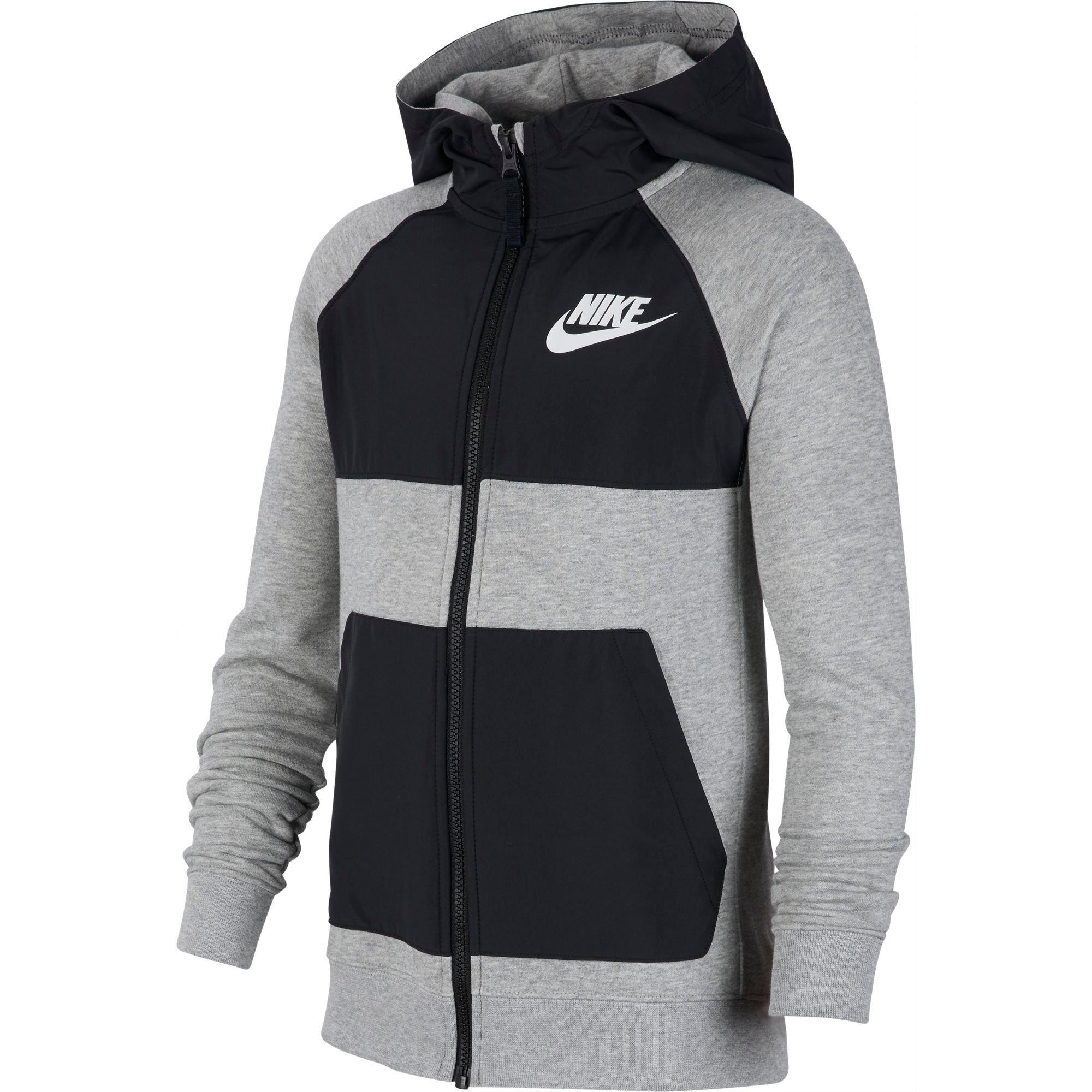 nike hybrid hoodie black
