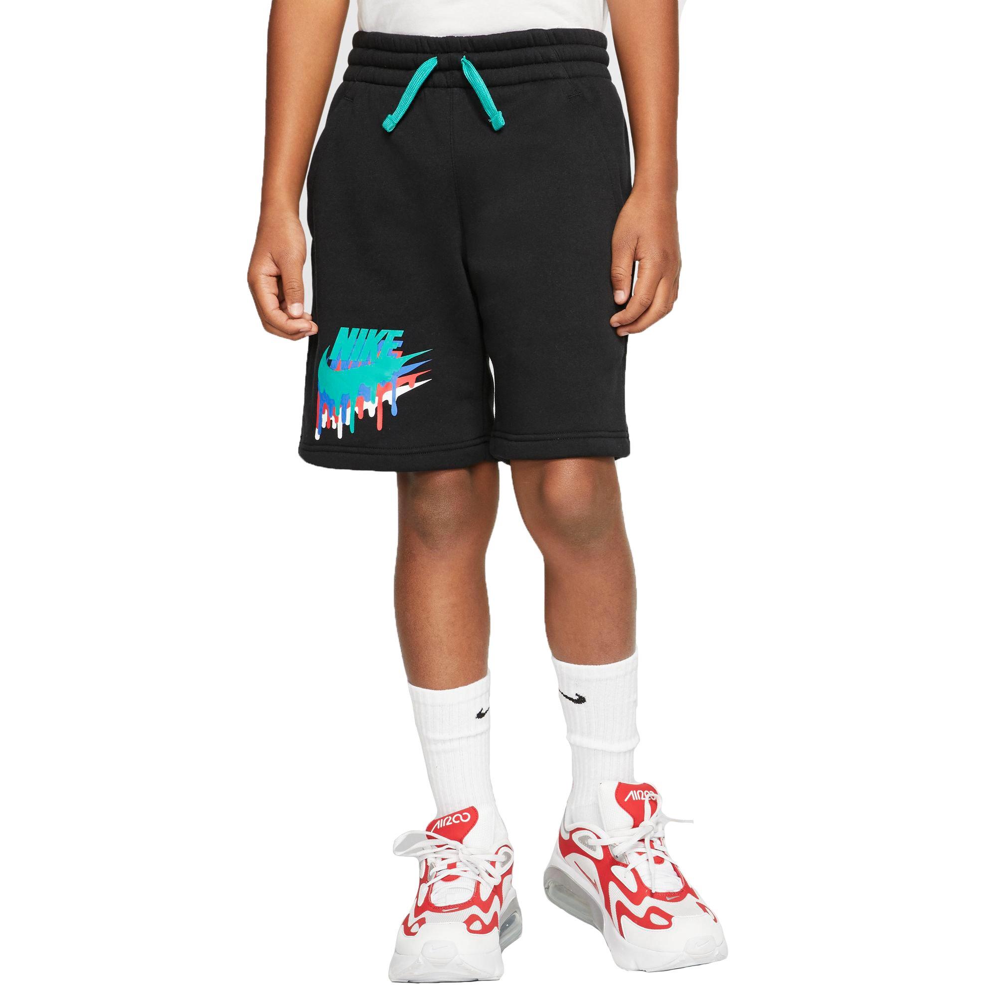 nike nsw melted crayon knit short set