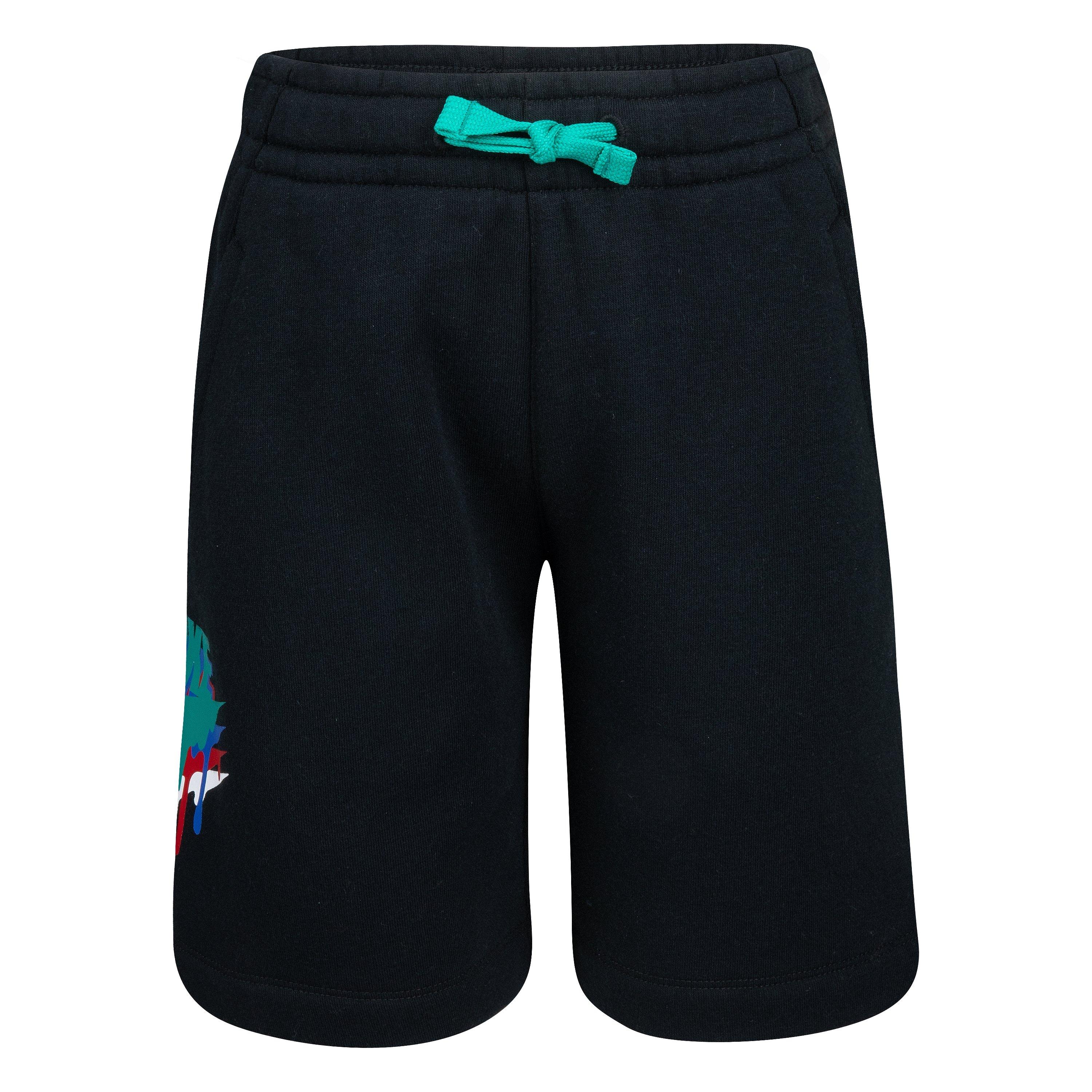 nike nsw melted crayon knit short set