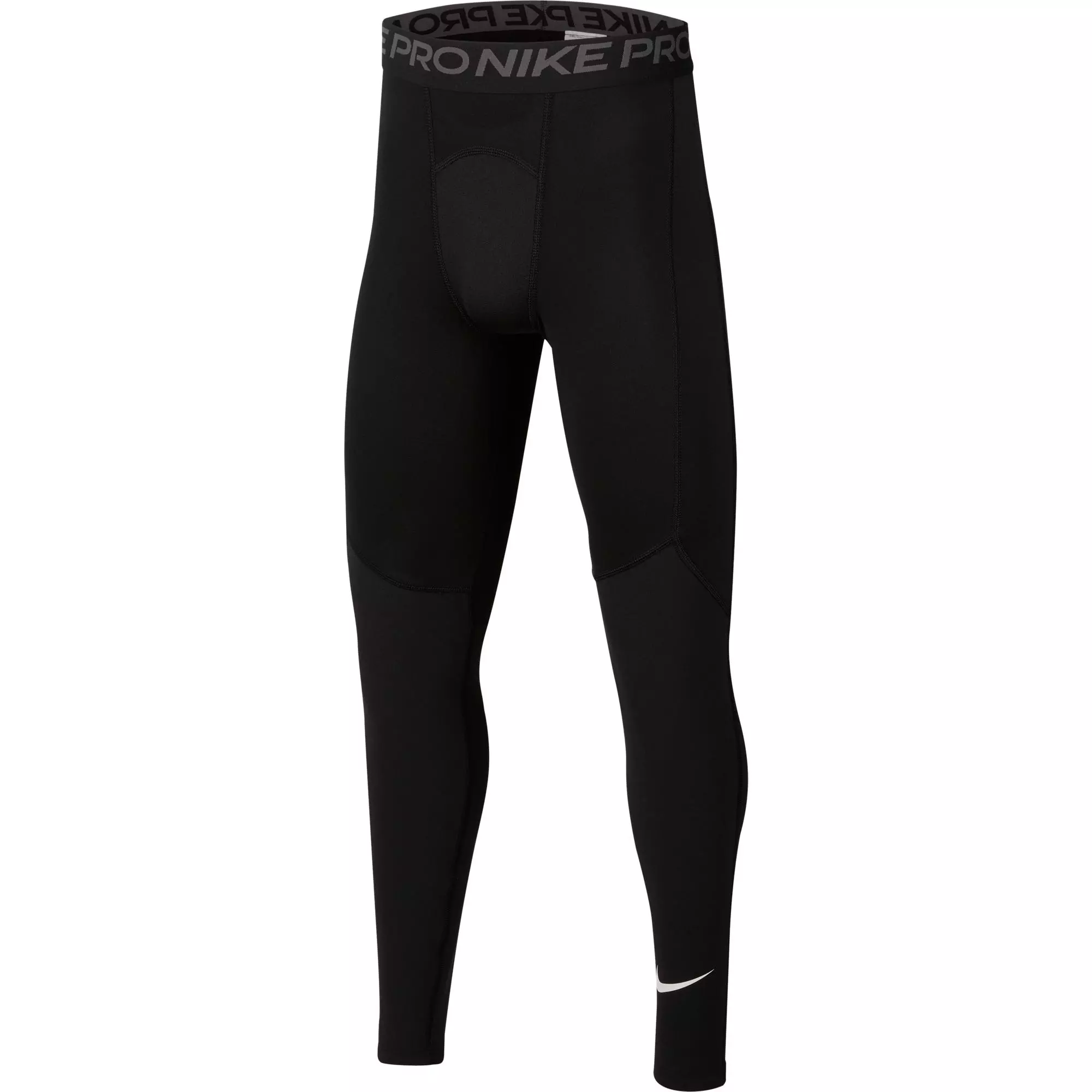 Boys' trousers Nike Pro Dri-Fit Tights - black/white, Tennis Zone
