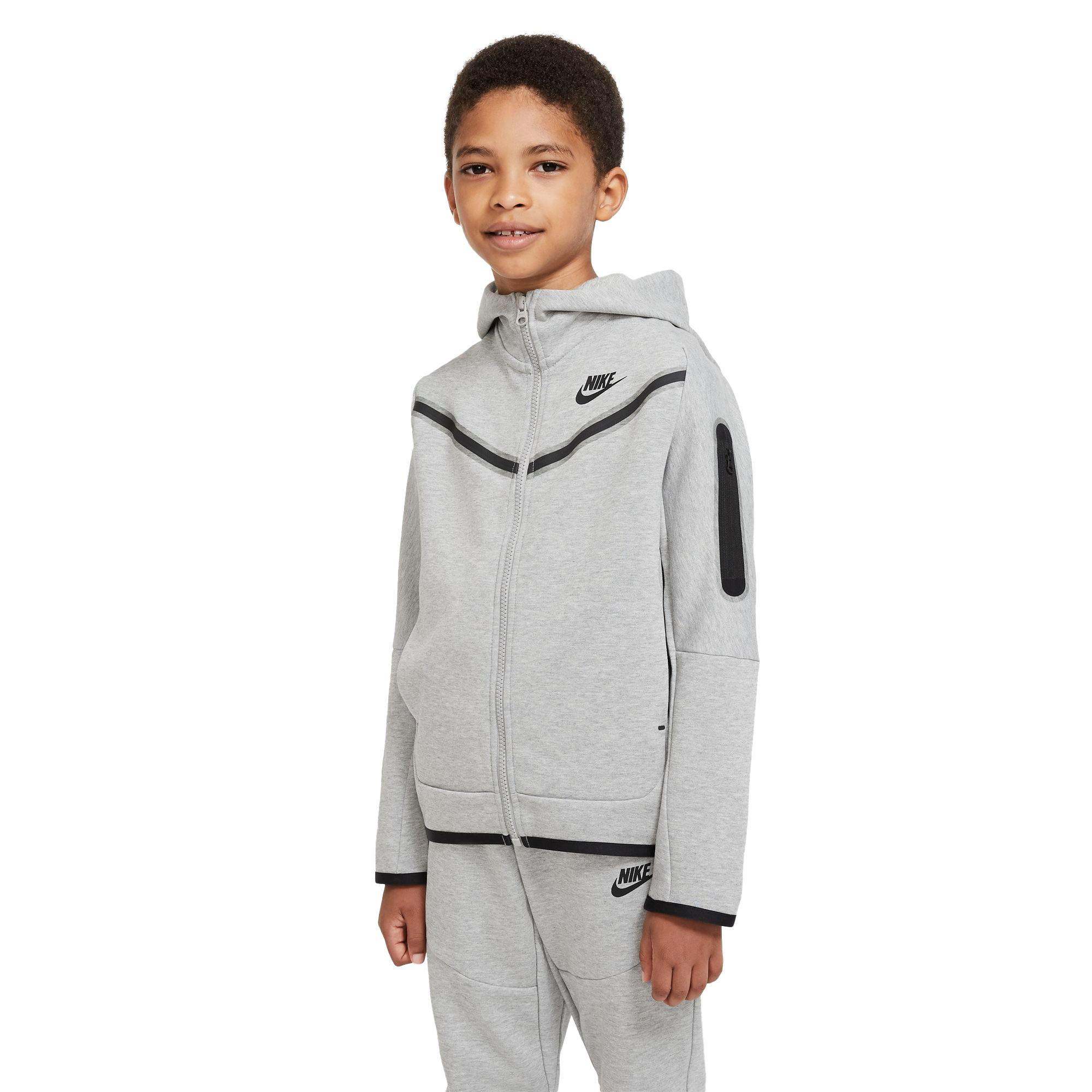 Original Nike Sportswear Tech Fleece Older Kids' (Boys') Full-Zip ...