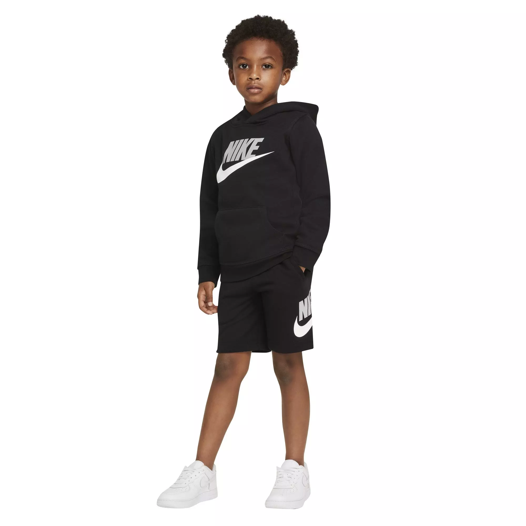 Nike Little Boys' Club French Terry Shorts - BLACK