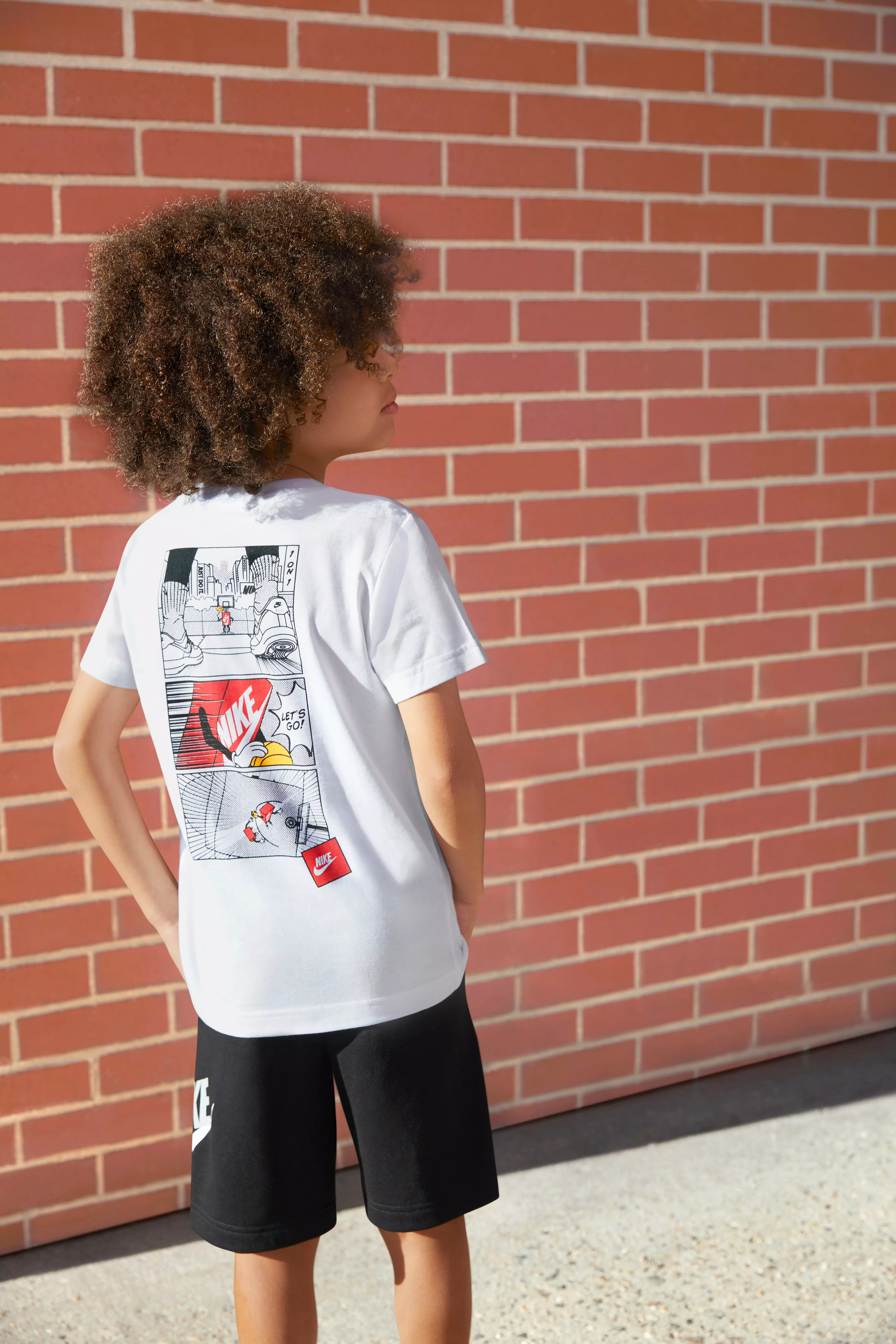 Nike Little Boys' Club French Terry Shorts - BLACK