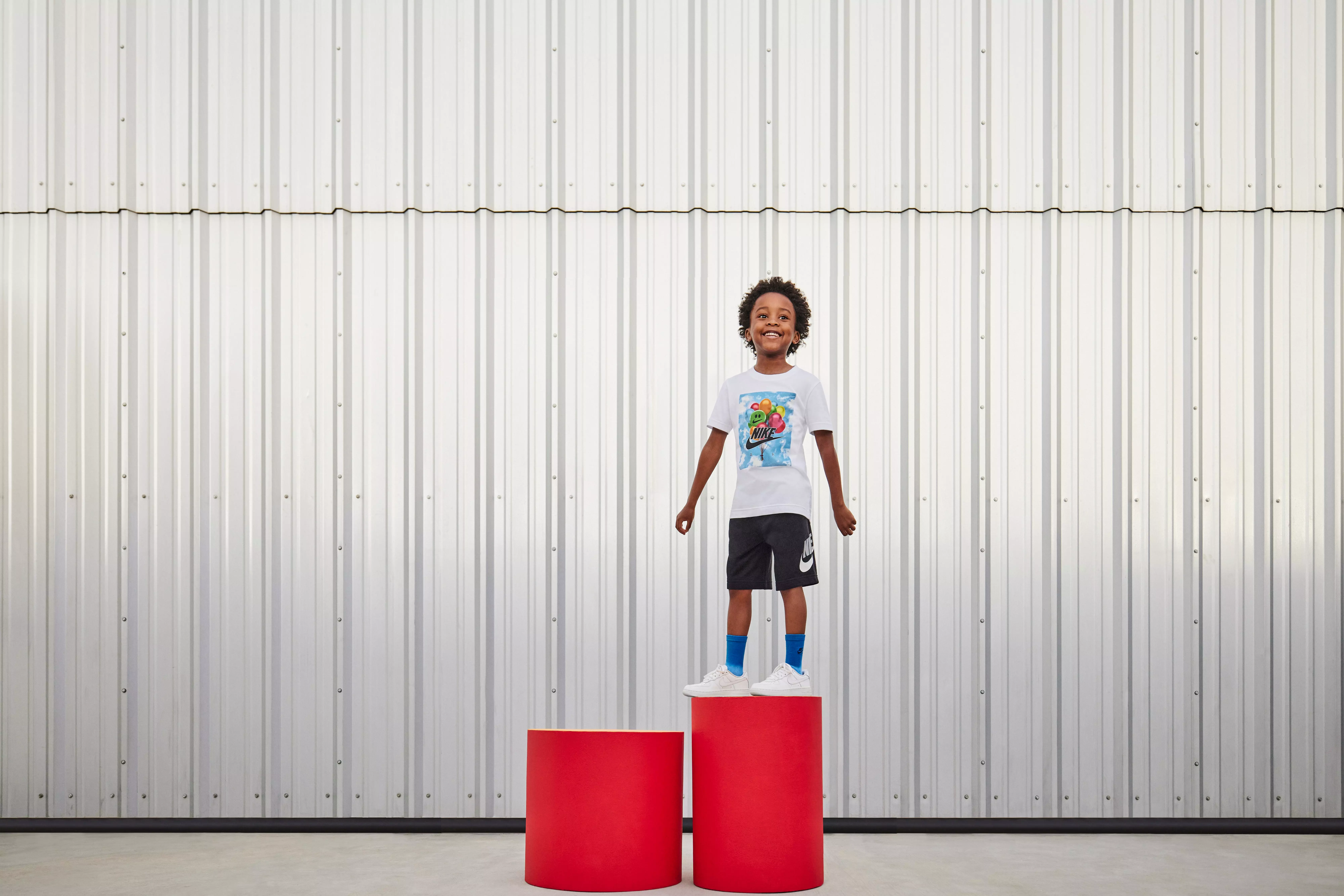 Nike Little Boys' Club French Terry Shorts - BLACK