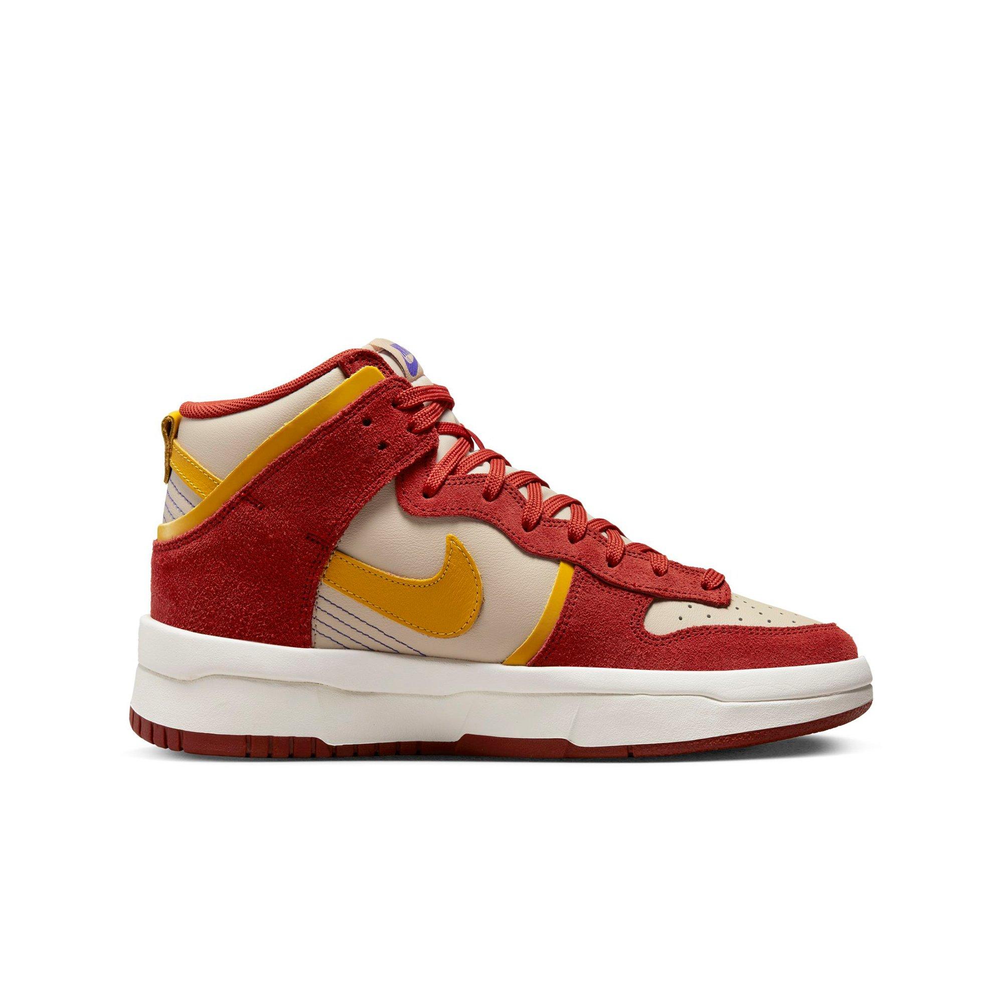 Yellow high store top nikes