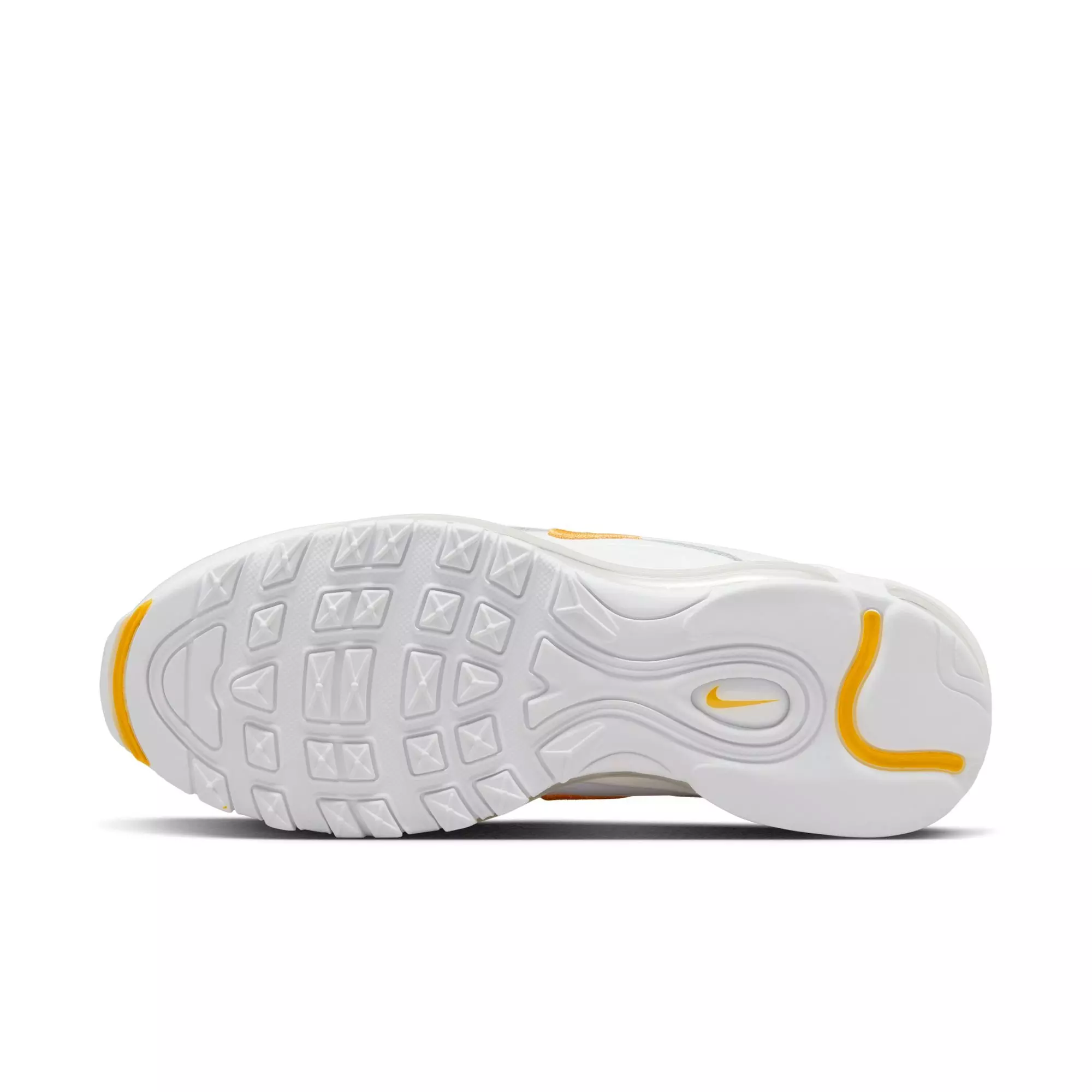 Nike Air Max 97 "White/University Gold" Women's Shoe - WHITE/GOLD