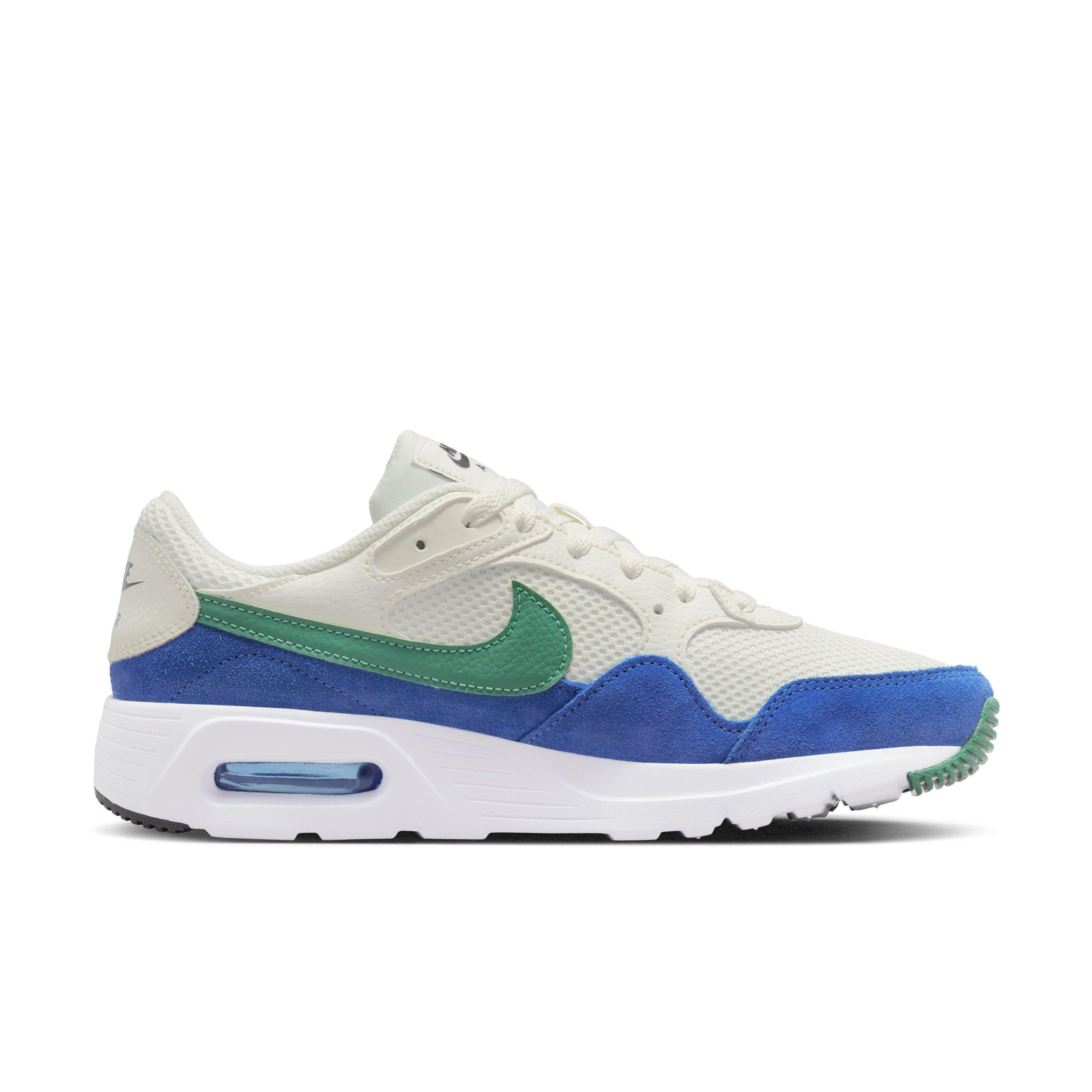 Nike Air Max SC "Sail/Neptune Green/Game Royal/White" Women's Shoe - WHITE/GREEN Thumbnail View 1