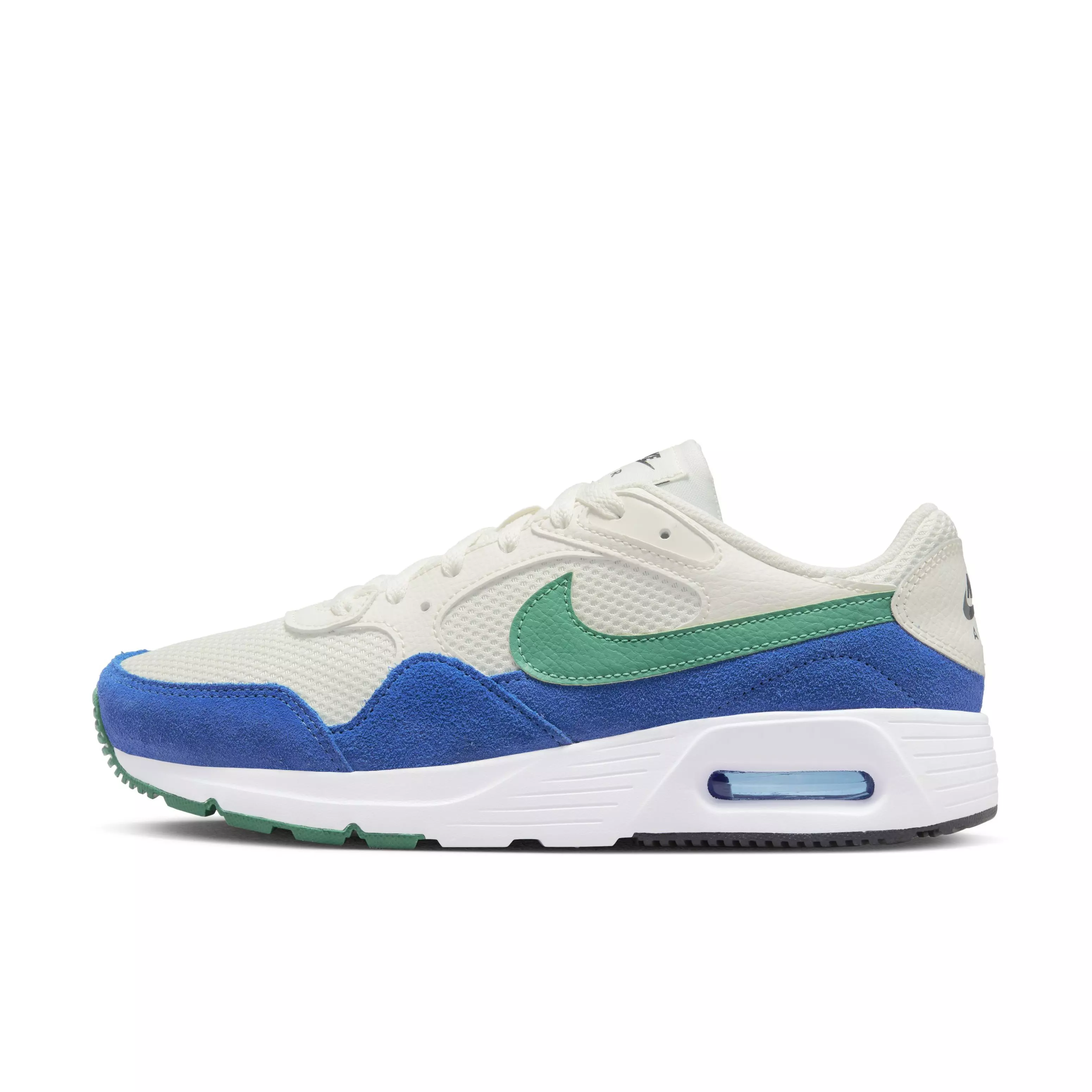 Nike Air Max SC "Sail/Neptune Green/Game Royal/White" Women's Shoe - WHITE/GREEN