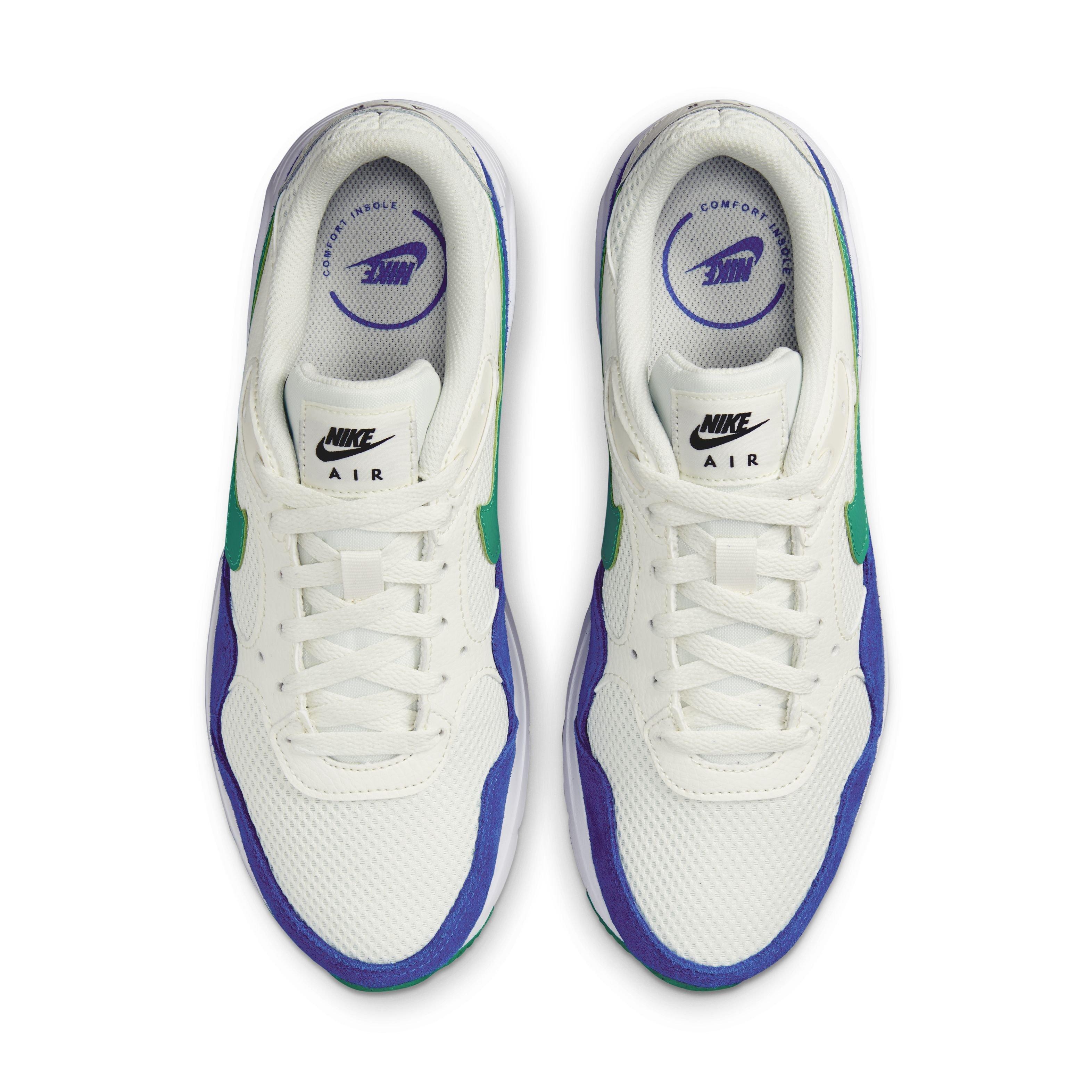 Nike Air Max SC "Sail/Neptune Green/Game Royal/White" Women's Shoe - WHITE/GREEN Thumbnail View 4