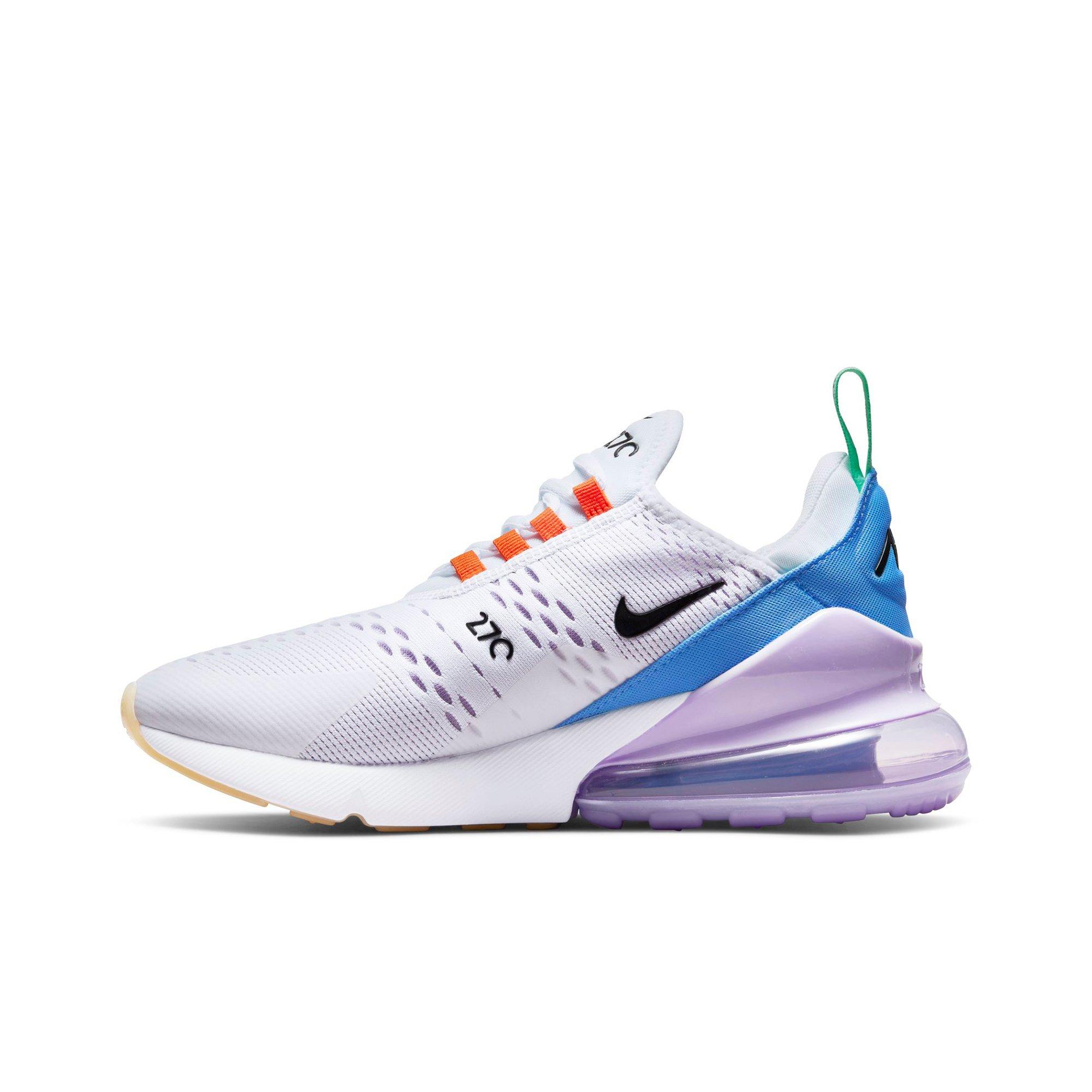 Nike Air Max 270 React Summit White/Light Violet Women's Shoe - Hibbett