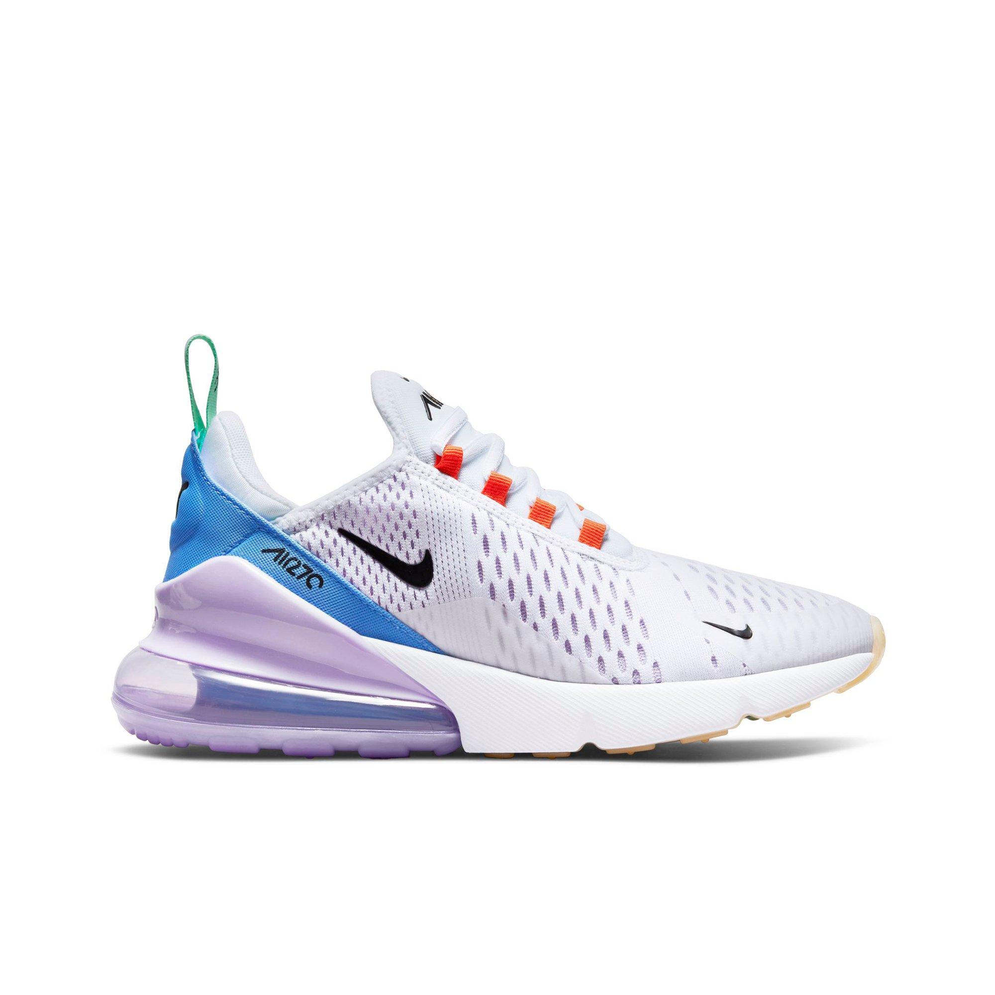 Nike Air Max 270 White Lilac Safety Orange Women s Shoe Hibbett