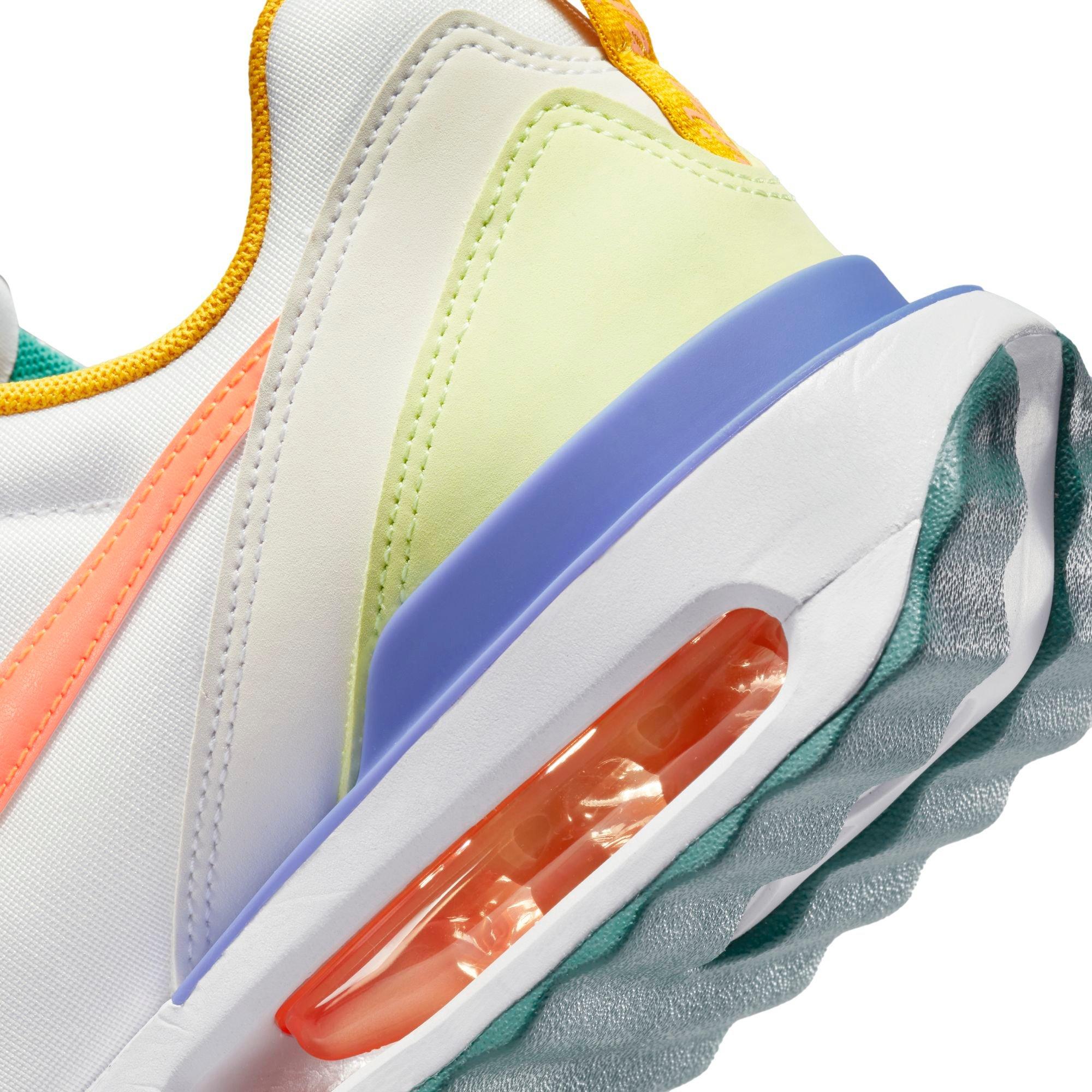 Nike Air Max Dawn "White/Peach Cream/Lt Liquid Lime" Women's Shoe - WHITE/PINK/GREEN Thumbnail View 4