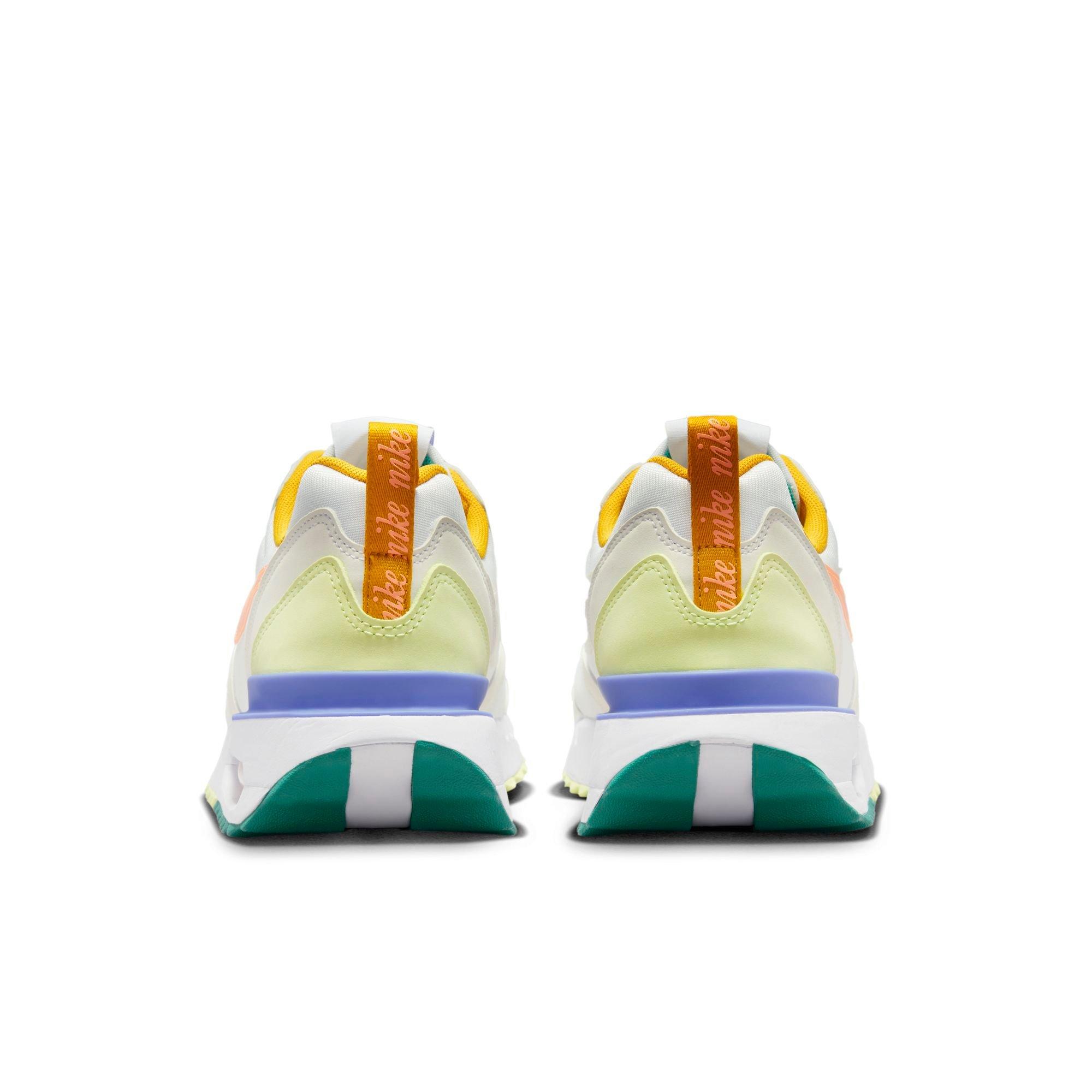 Nike Air Max Dawn "White/Peach Cream/Lt Liquid Lime" Women's Shoe - WHITE/PINK/GREEN Thumbnail View 6