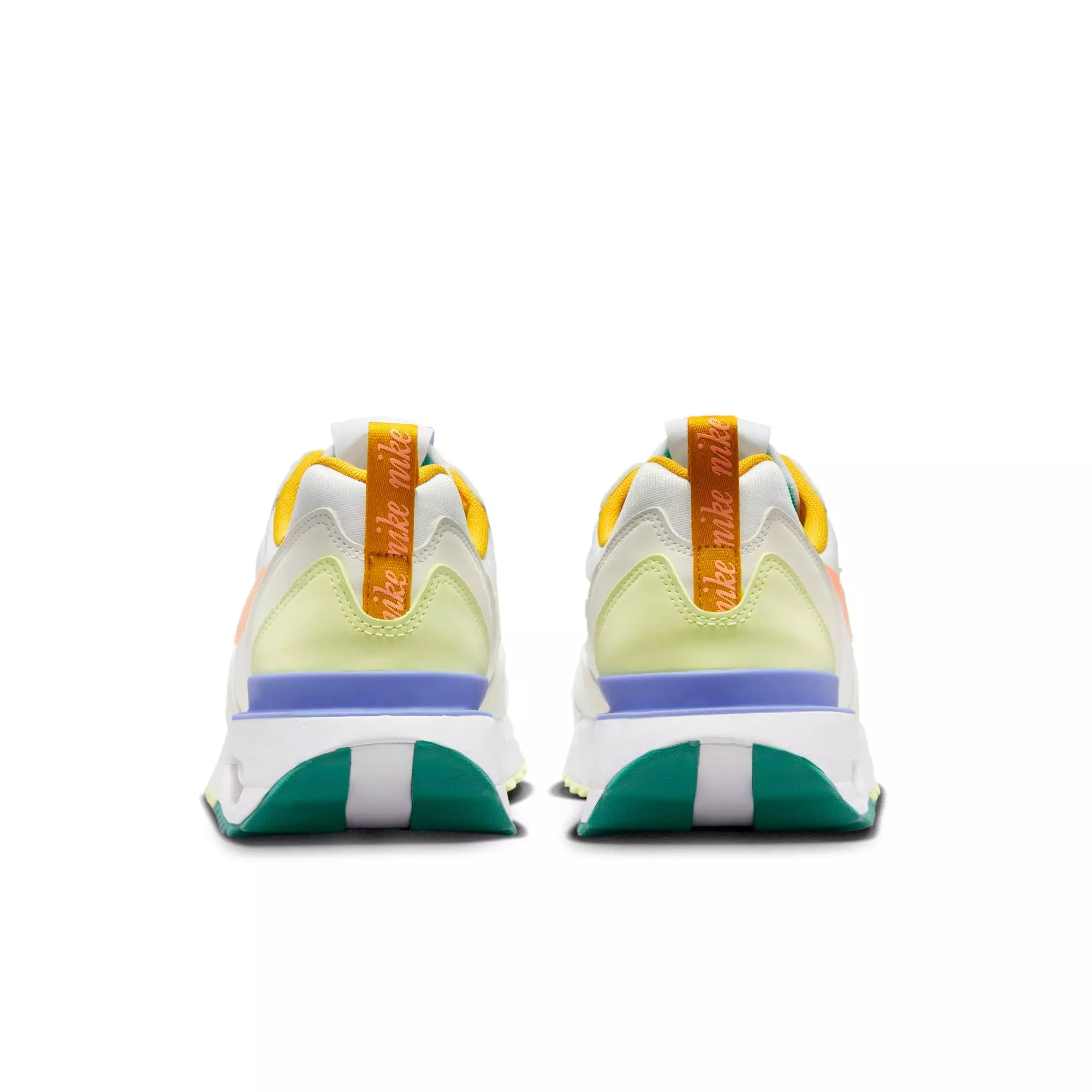 Nike Air Max Dawn "White/Peach Cream/Lt Liquid Lime" Women's Shoe - WHITE/PINK/GREEN