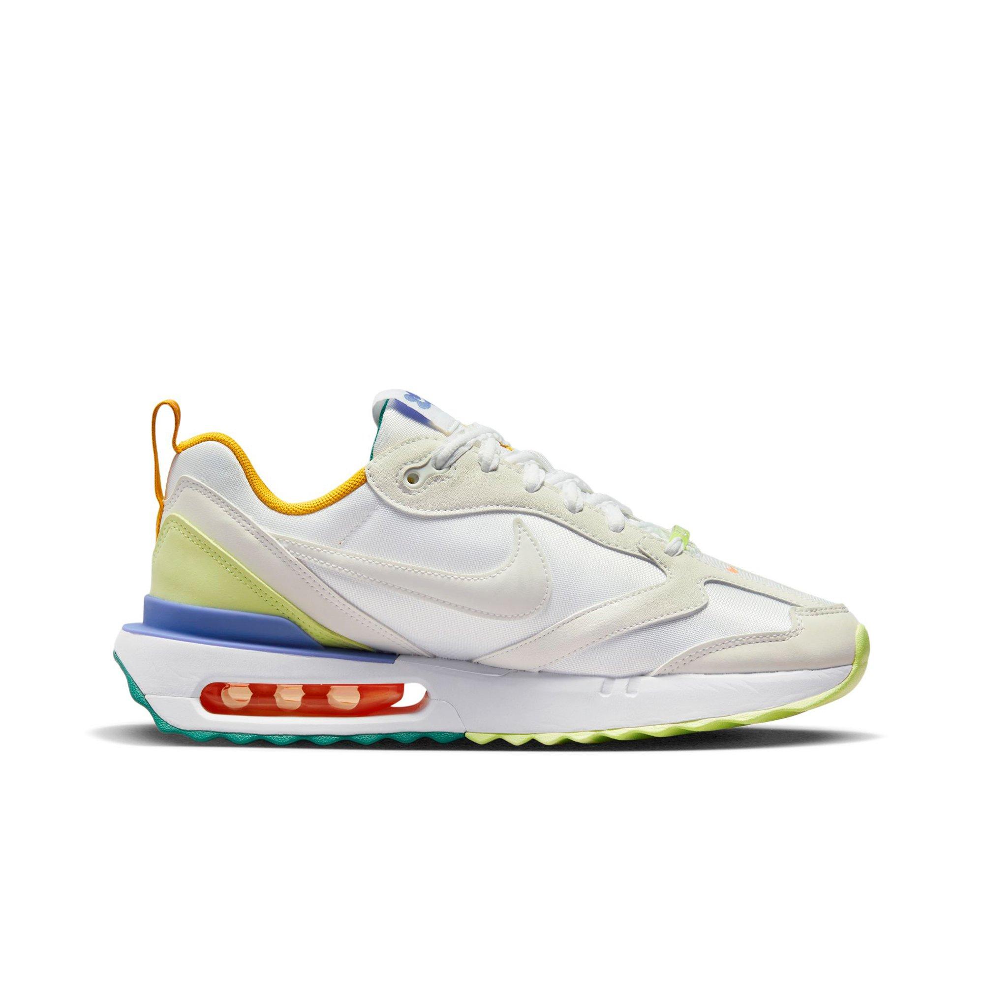 Nike Air Max Dawn "White/Peach Cream/Lt Liquid Lime" Women's Shoe - WHITE/PINK/GREEN Thumbnail View 2