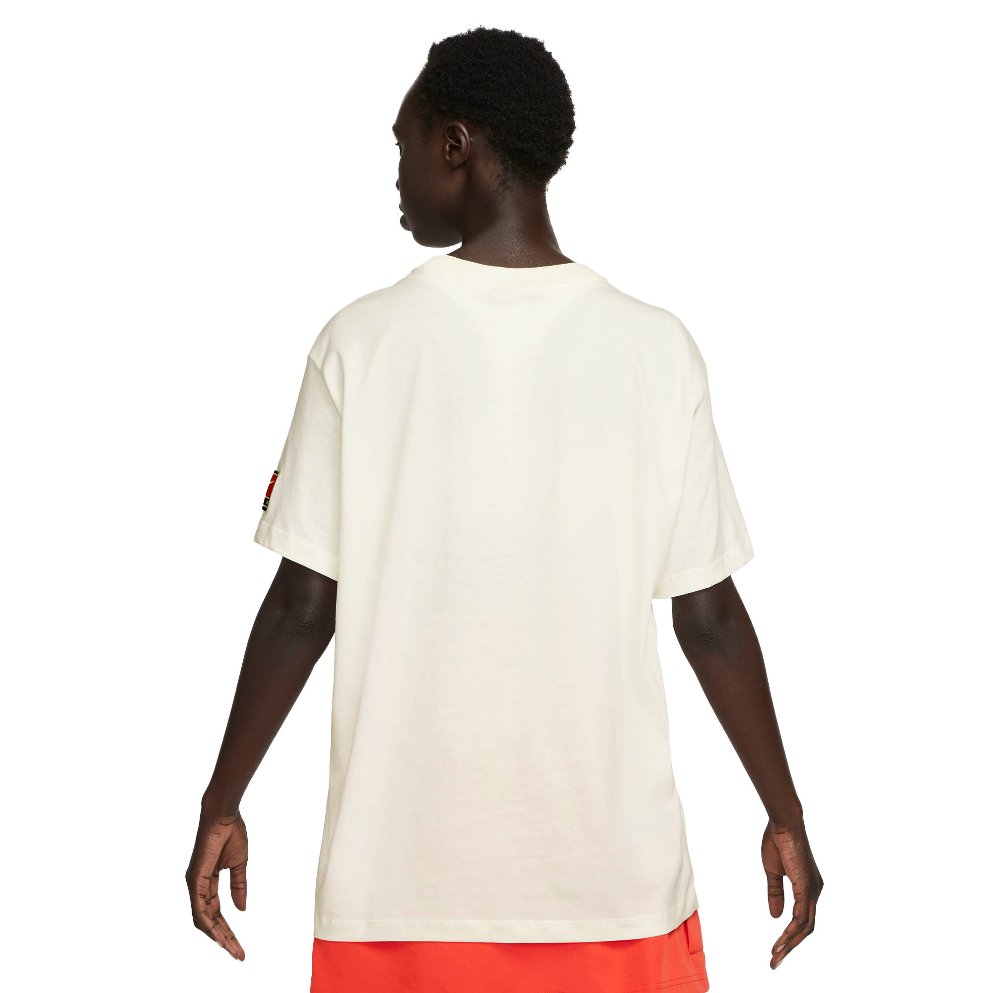 Nike Women's Sportswear Essential Gel Americana Tee-White - WHITE Thumbnail View 2