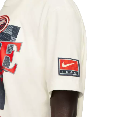 Nike Women's Sportswear Essential Gel Americana Tee-White - WHITE