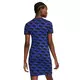 Nike Women's Sportswear Gel Essential Printed Bodycon Dress-Black/Blue - BLACK/BLUE Thumbnail View 2