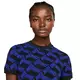 Nike Women's Sportswear Gel Essential Printed Bodycon Dress-Black/Blue - BLACK/BLUE Thumbnail View 3