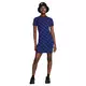 Nike Women's Sportswear Gel Essential Printed Bodycon Dress-Black/Blue - BLACK/BLUE Thumbnail View 4