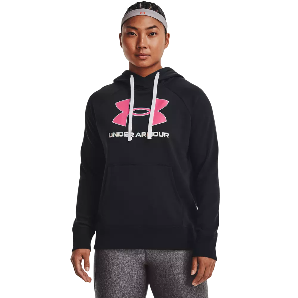 Under Armour Women's Rival Fleece Logo Hoodie Plus Size