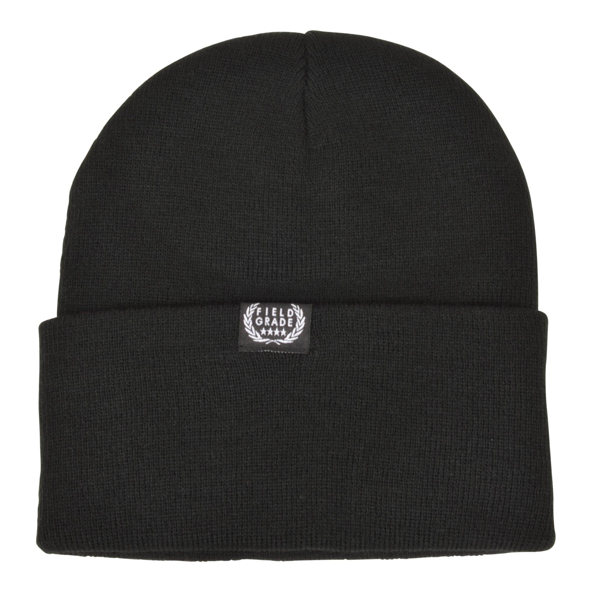 Field Grade Have A Nice Day Cuff Beanie - BLACK Thumbnail View 2